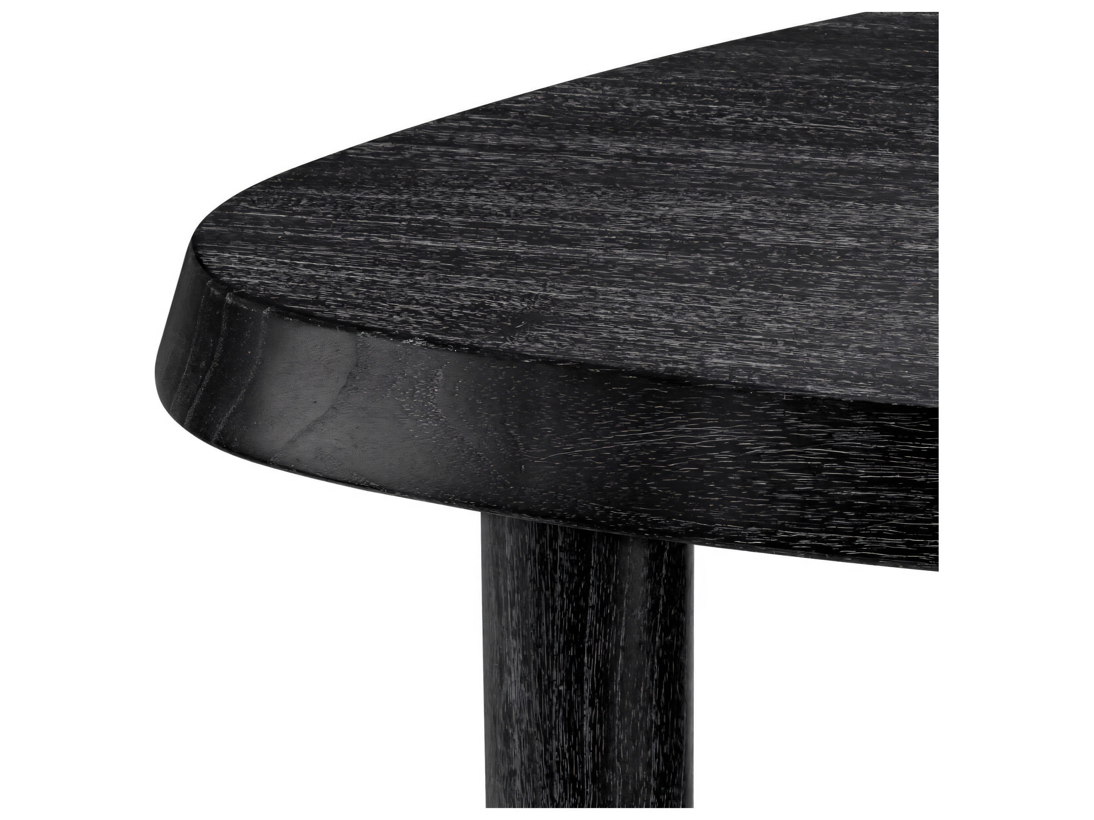 Eichholtz Briel L Charcoal Grey Veneer Coffee Table