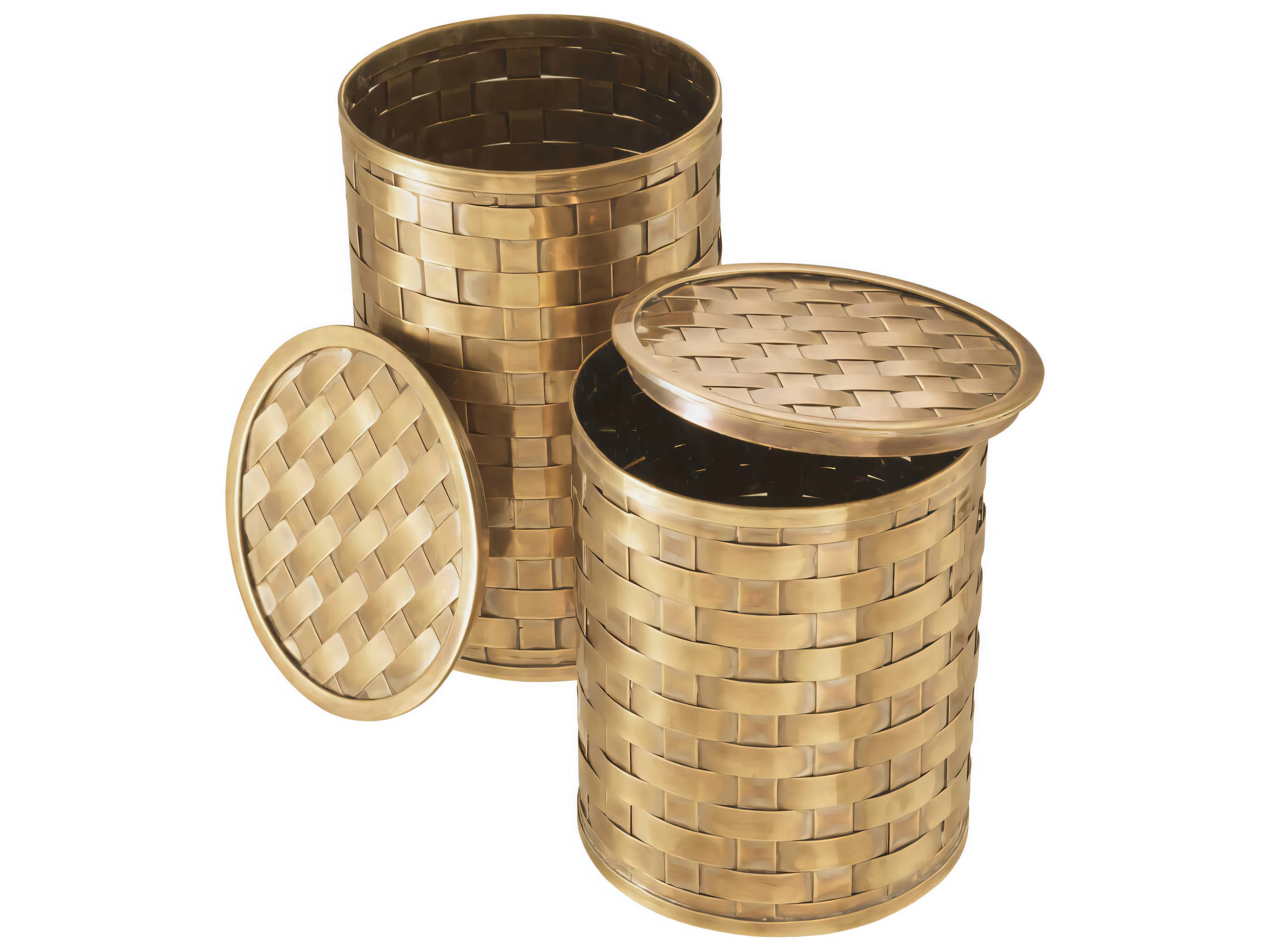 Eichholtz Lausanne Vintage Brass Box Set of 2