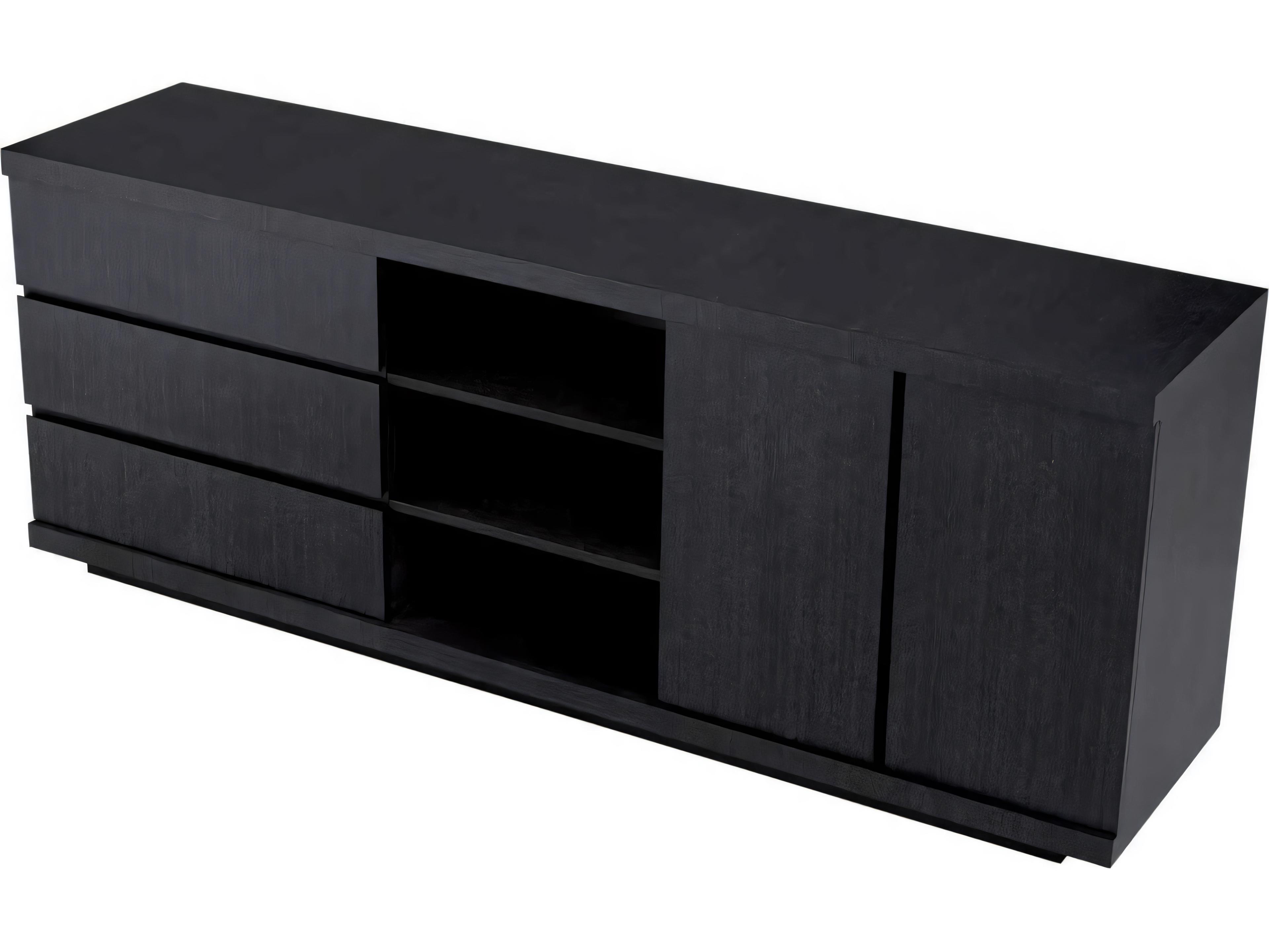 Eichholtz Crosby Charcoal Grey Oak Veneer Dresser