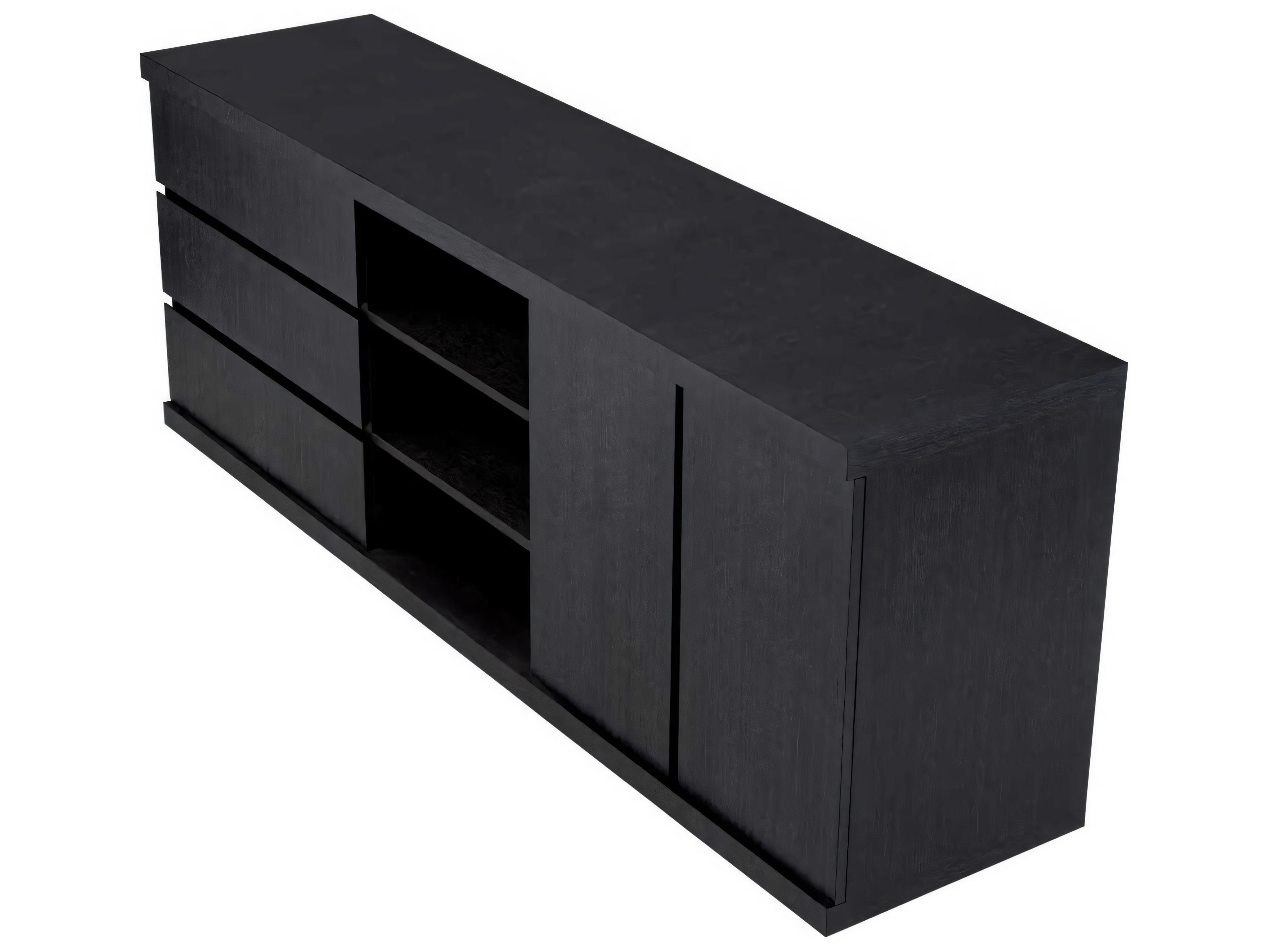 Eichholtz Crosby Charcoal Grey Oak Veneer Dresser