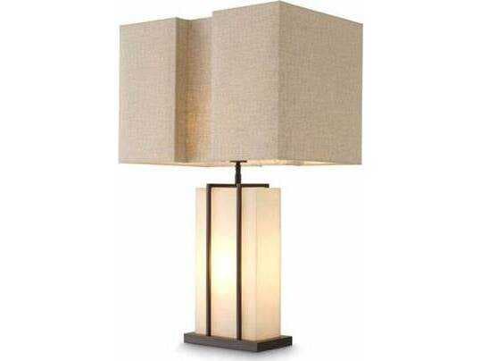 Eichholtz Graham Bronze Highlight Incl Shade Table Lamp