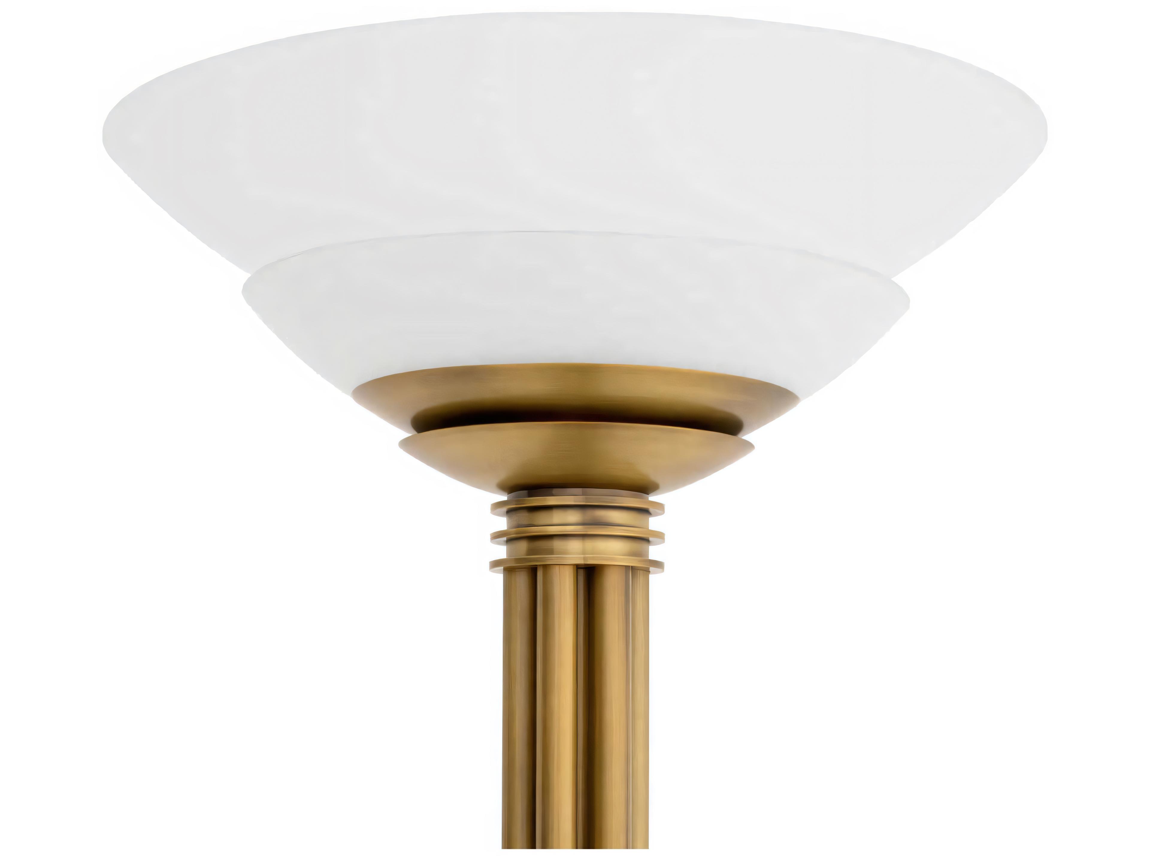 Eichholtz Figaro Antique Brass Floor Lamp