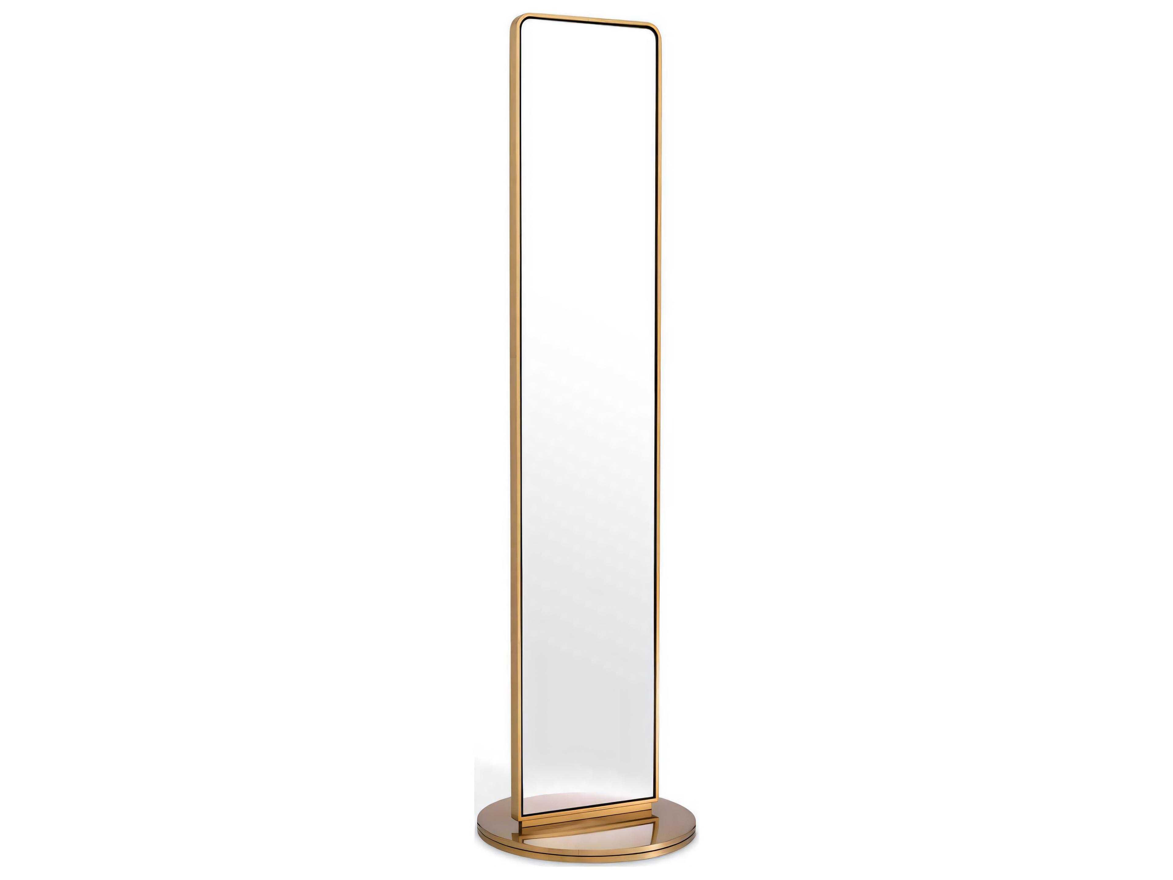 Eichholtz Mirror Novo Brushed Brass Floor