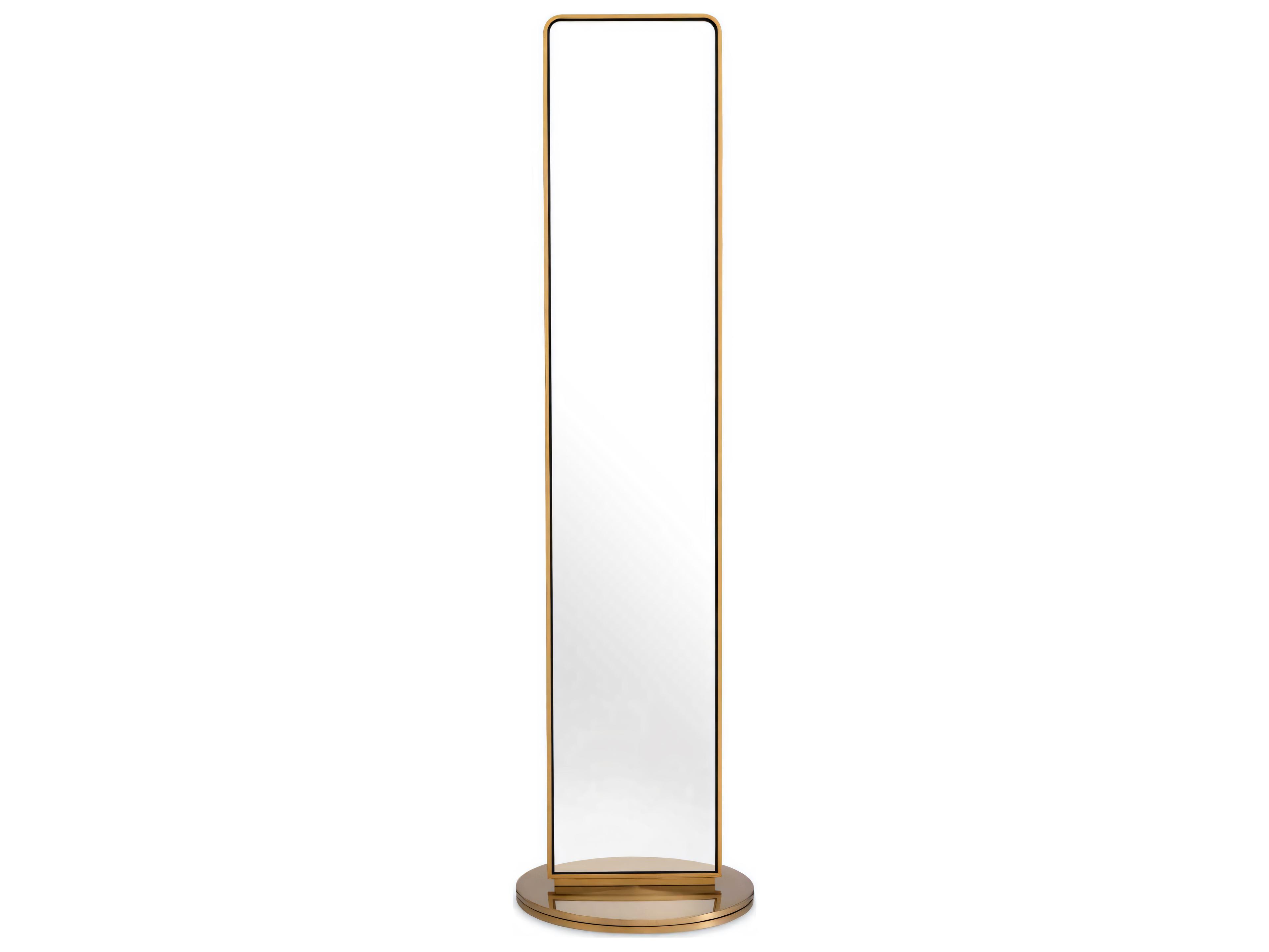 Eichholtz Mirror Novo Brushed Brass Floor