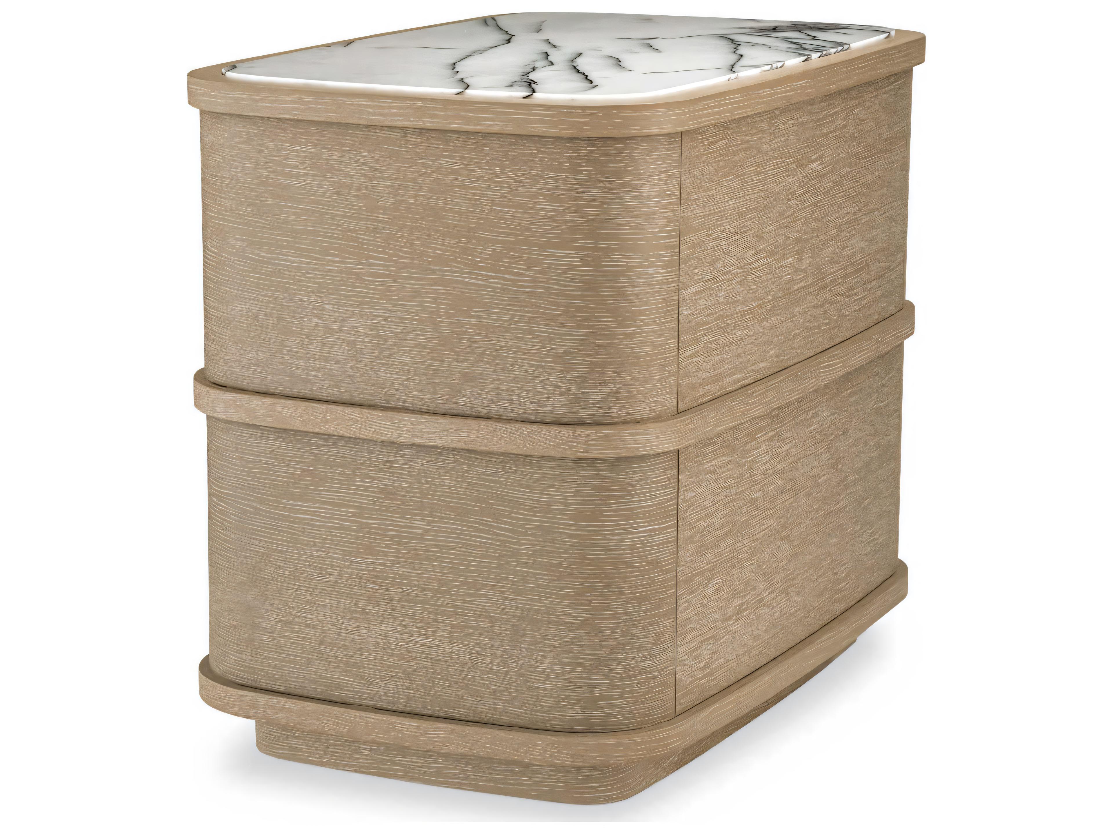 Eichholtz Cabana Washed Oak Veneer Nightstand