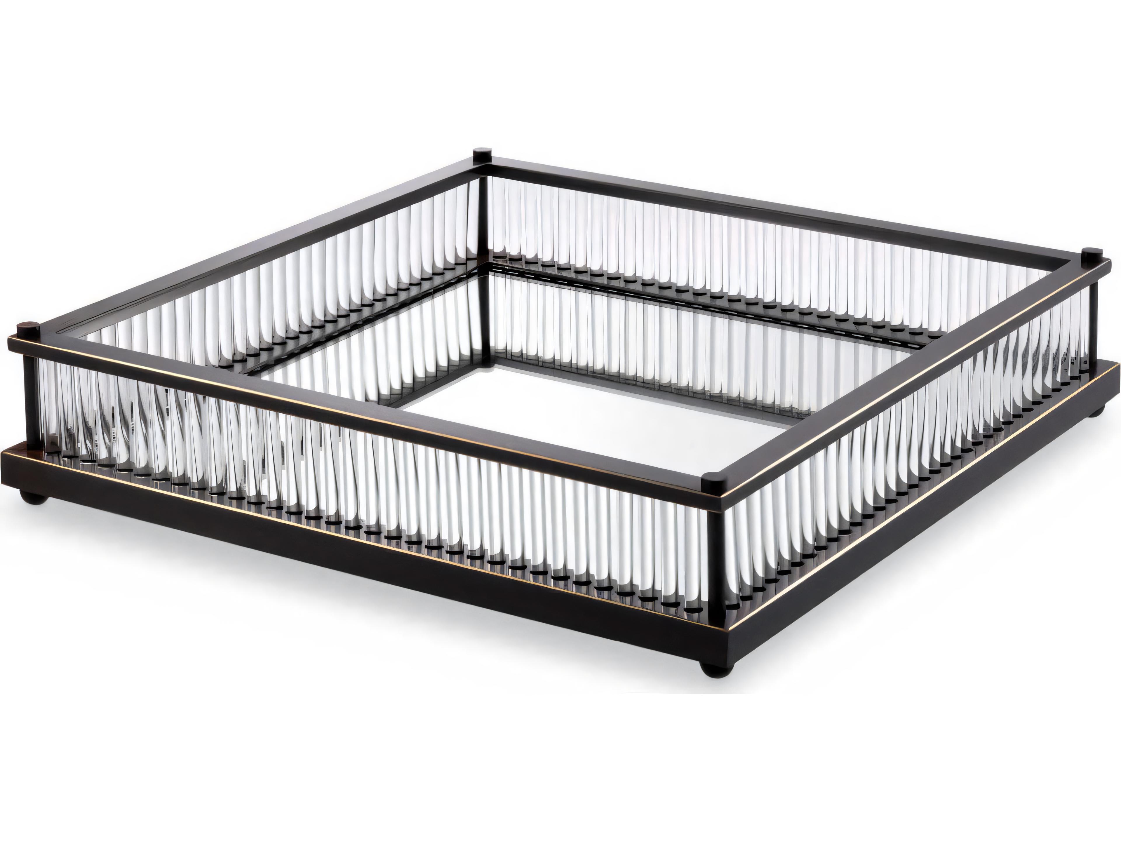 Eichholtz Cora Square Bronze Highlight Tray