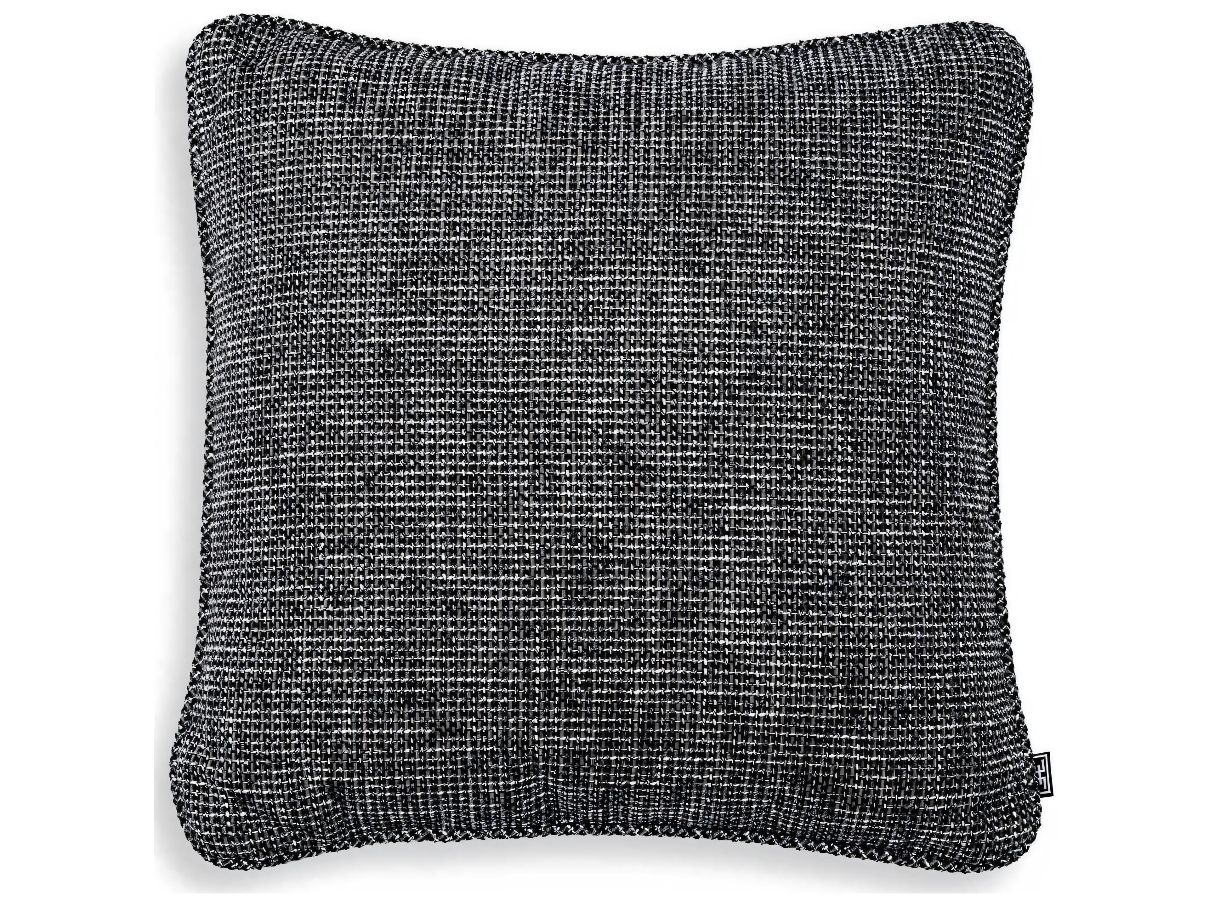 Eichholtz Rocat L Square Black Cushion