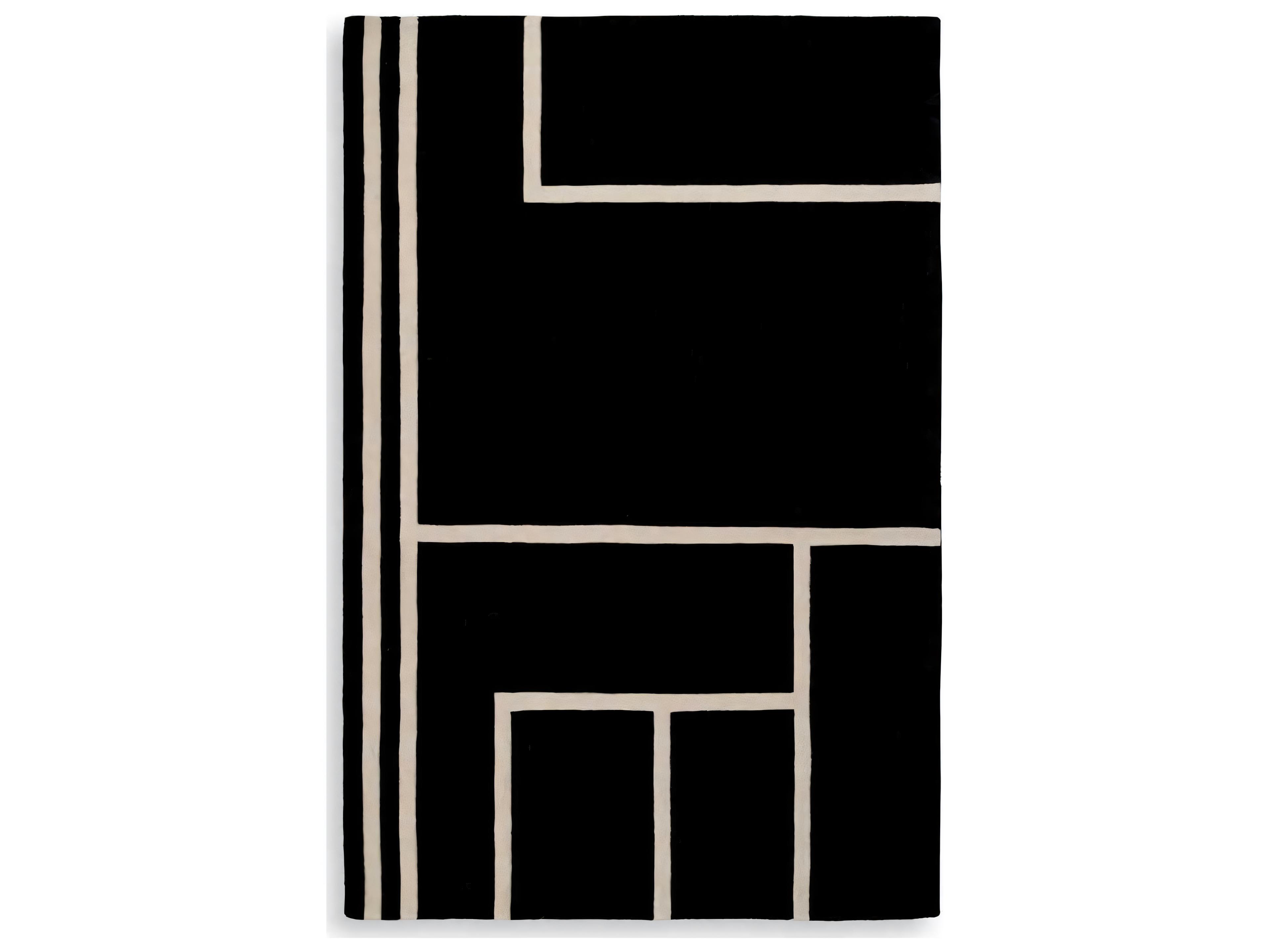 Eichholtz Omar Black Off-White Rug