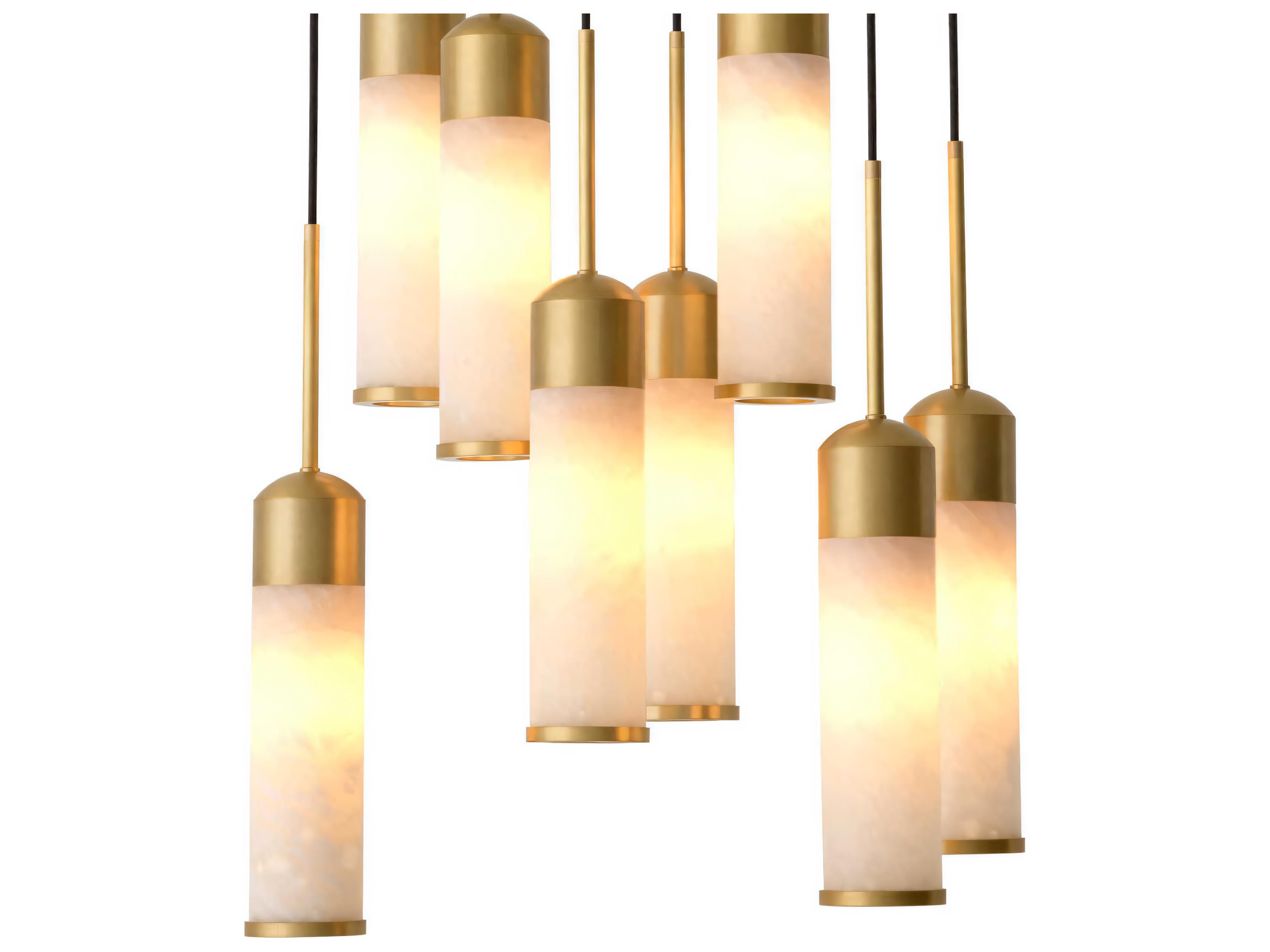 Eichholtz Eos Antique Brass Chandelier