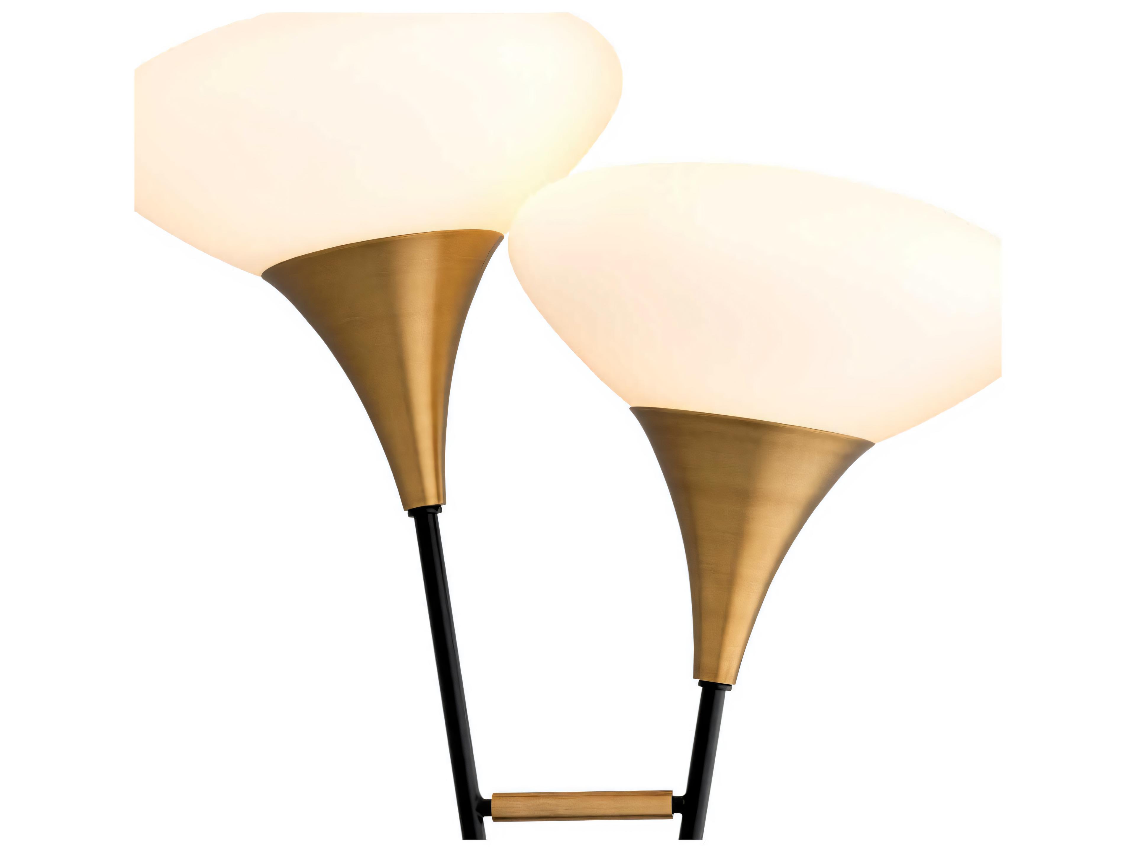 Eichholtz Duco Antique Brass Table Lamp