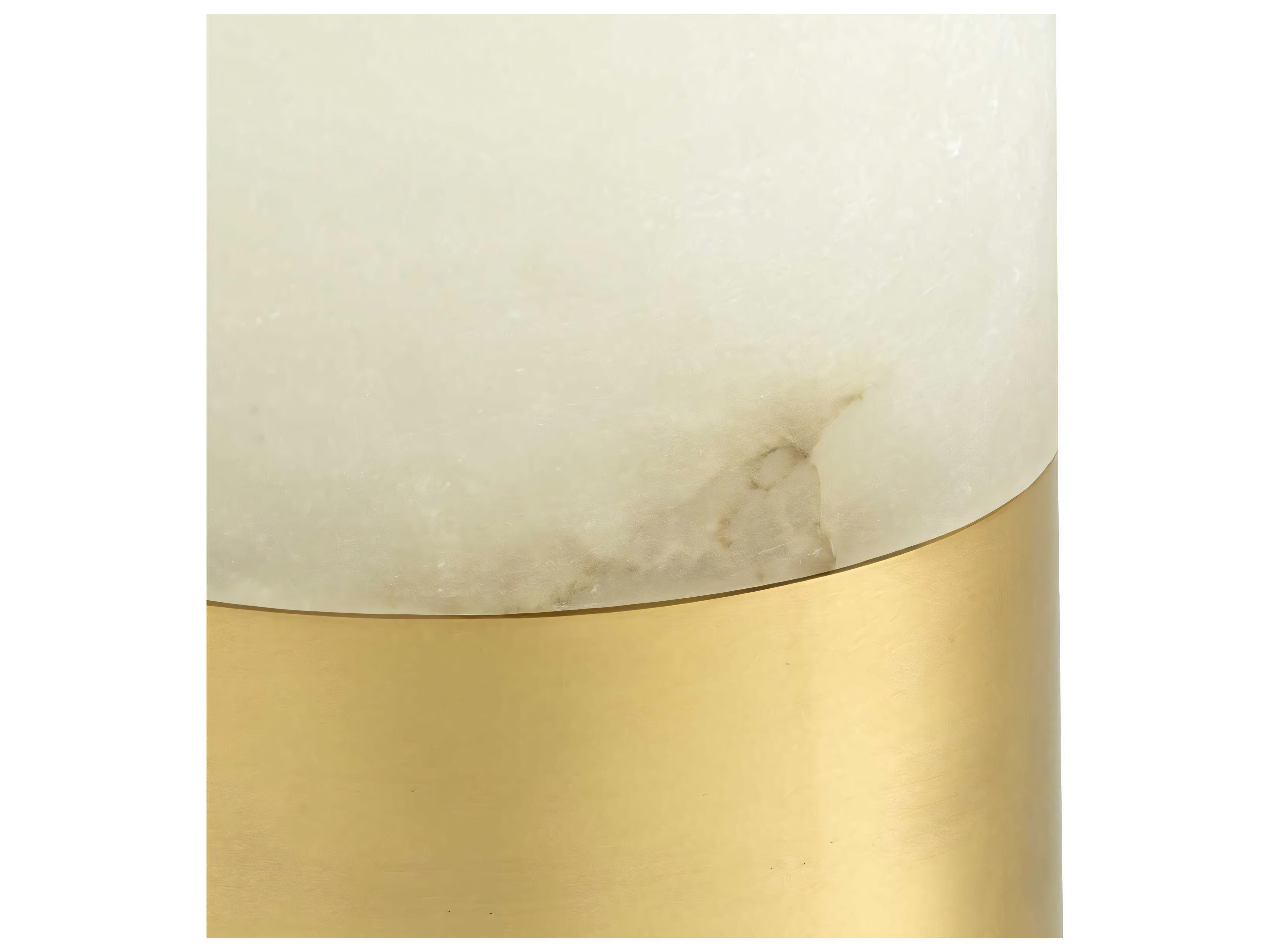 Eichholtz Mclean Cm Alabaster Antique Brass Table Lamp