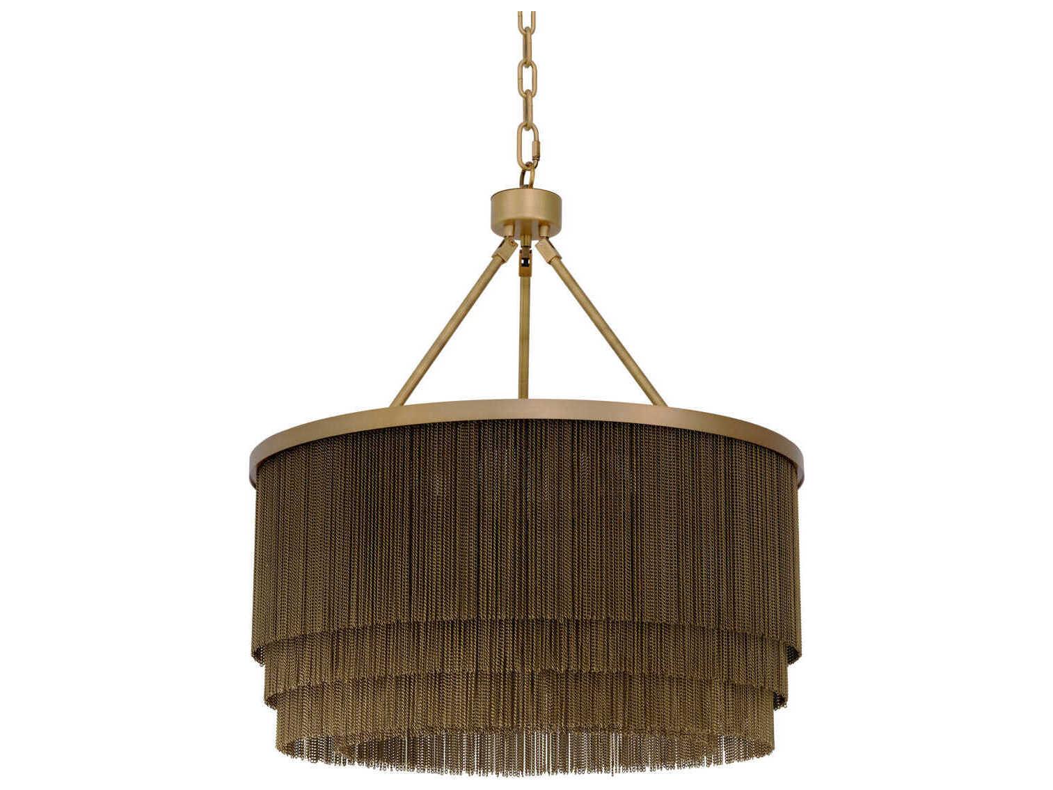 Eichholtz Tissot S Antique Brass Chandelier