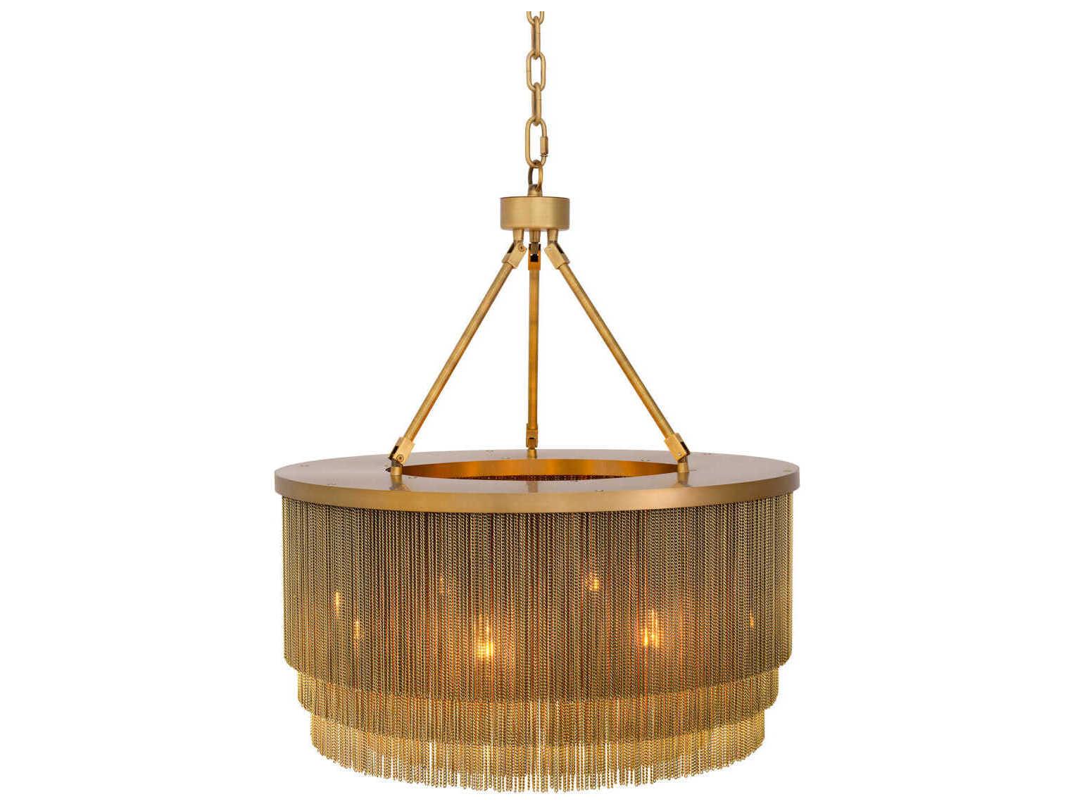 Eichholtz Tissot S Antique Brass Chandelier