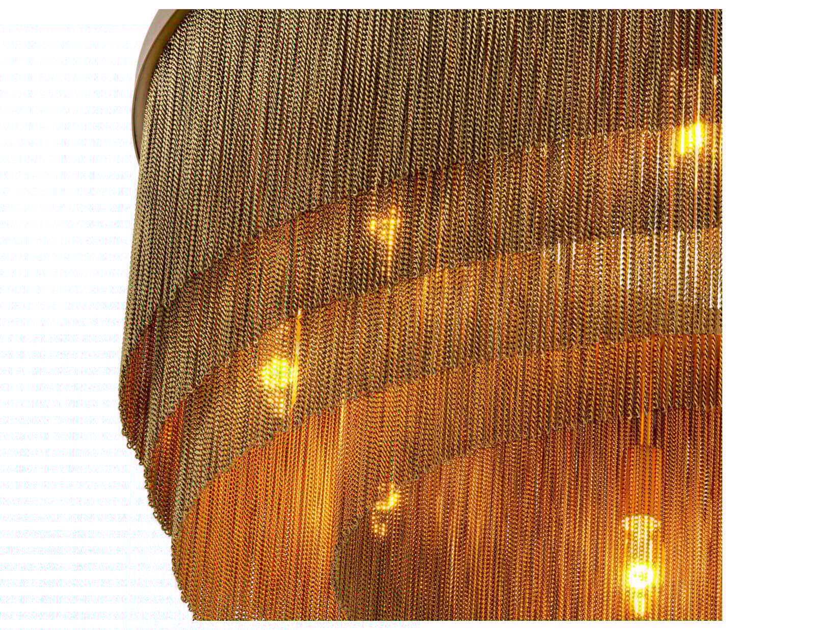 Eichholtz Tissot L Antique Brass Chandelier