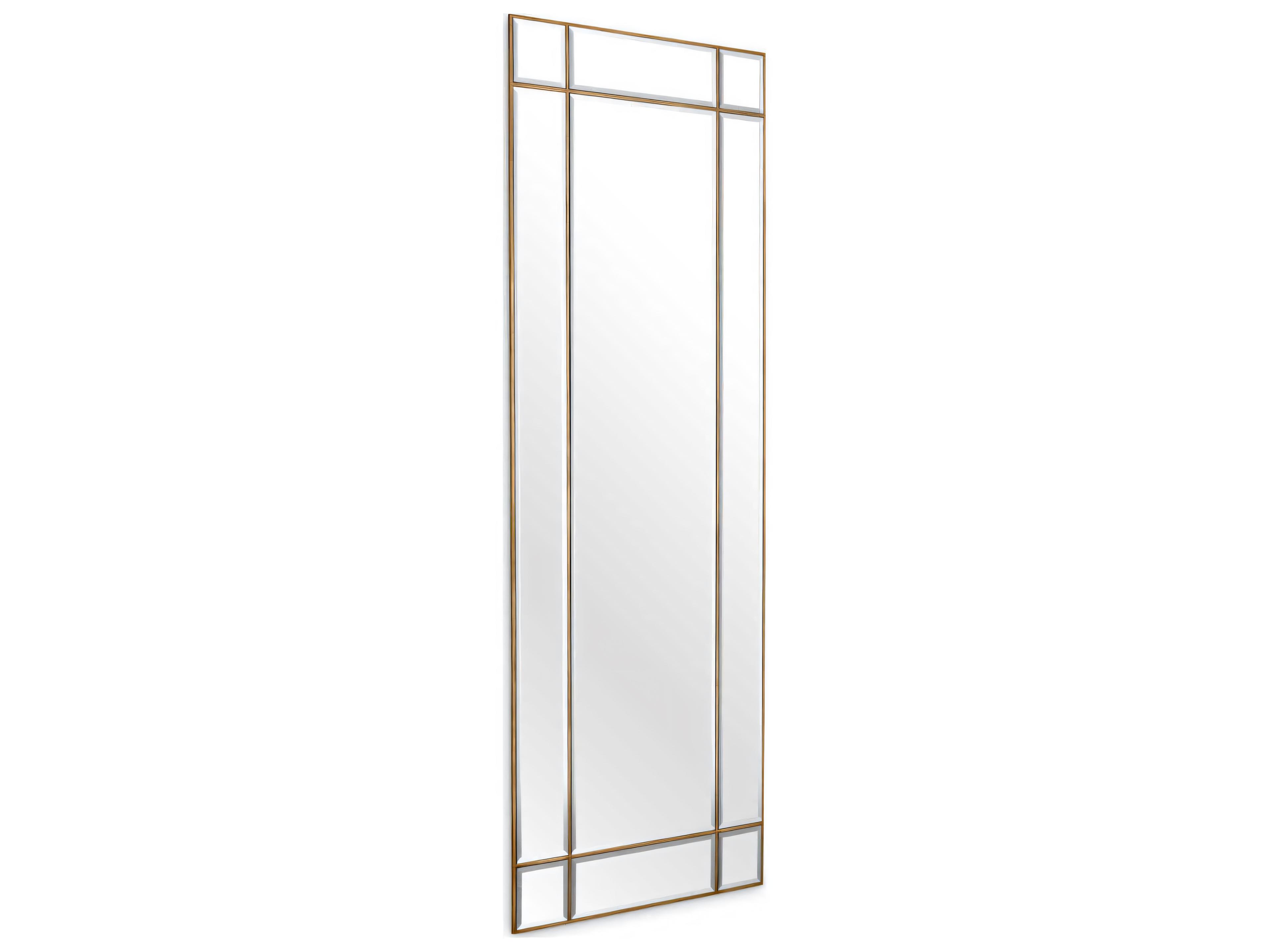 Eichholtz Beaumont Rectangular Vintage Brass Mirror