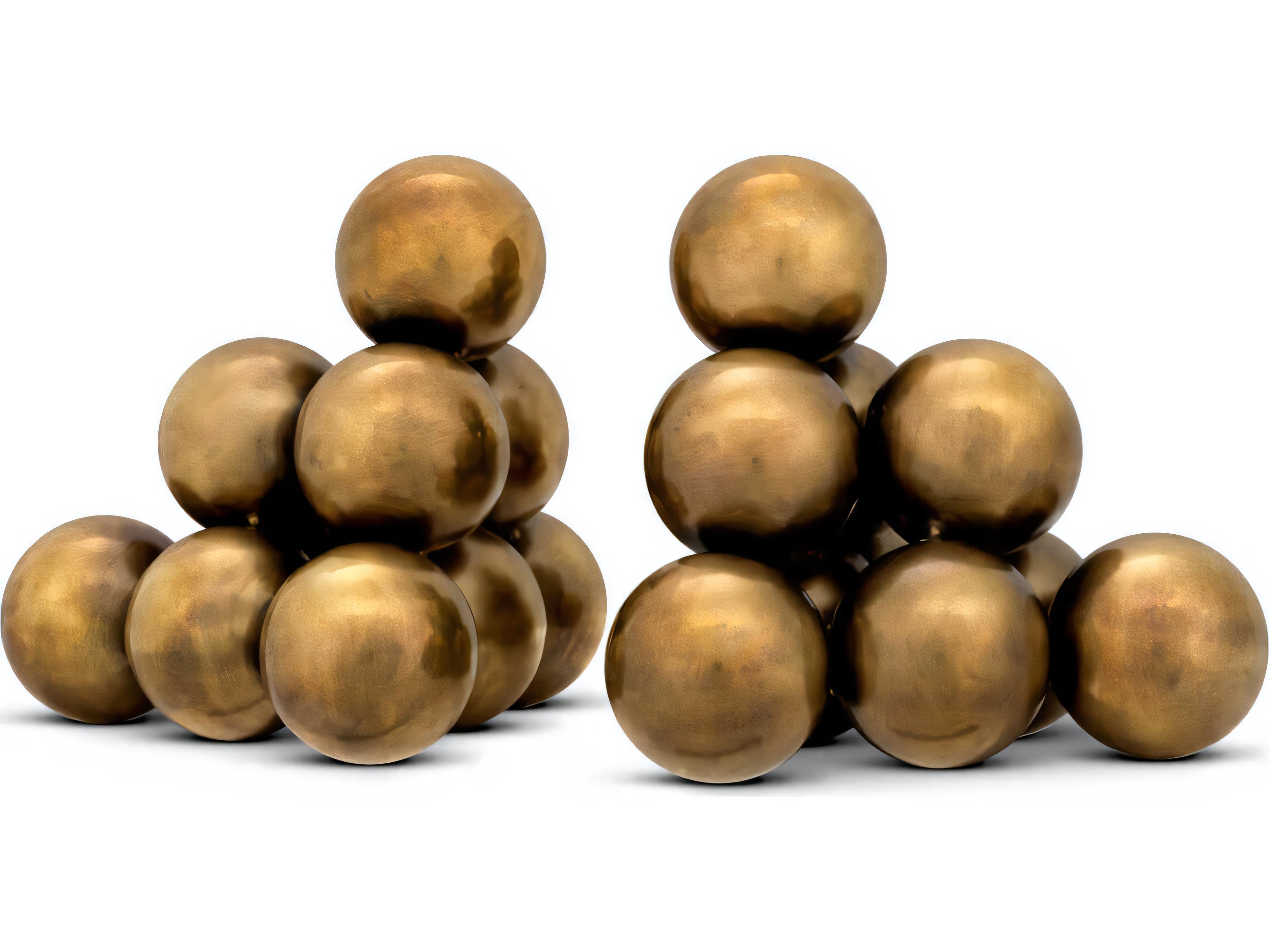 Eichholtz Carioca Vintage Brass Set of 2 Bookend