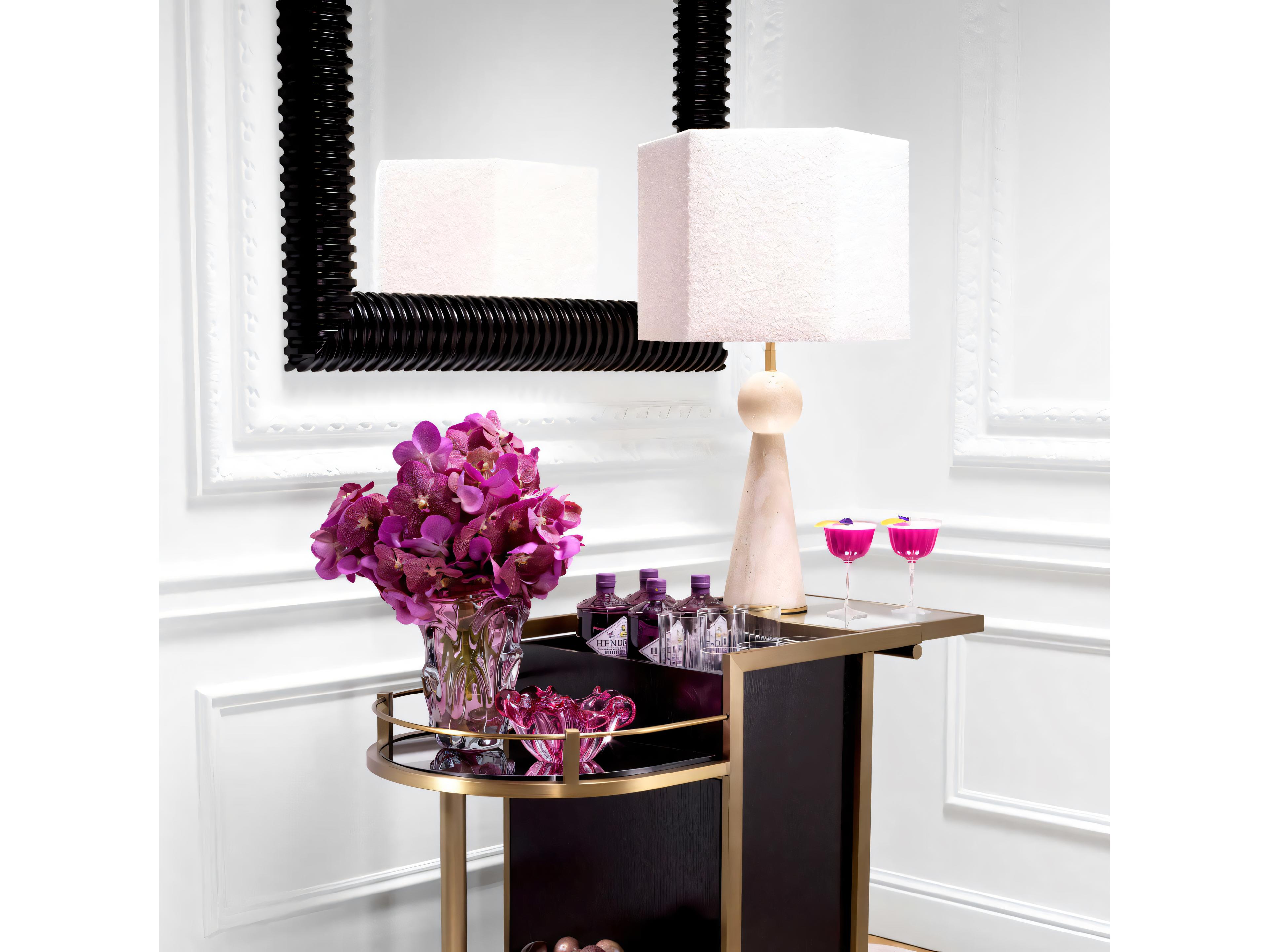 Eichholtz Museo Square Black Mirror