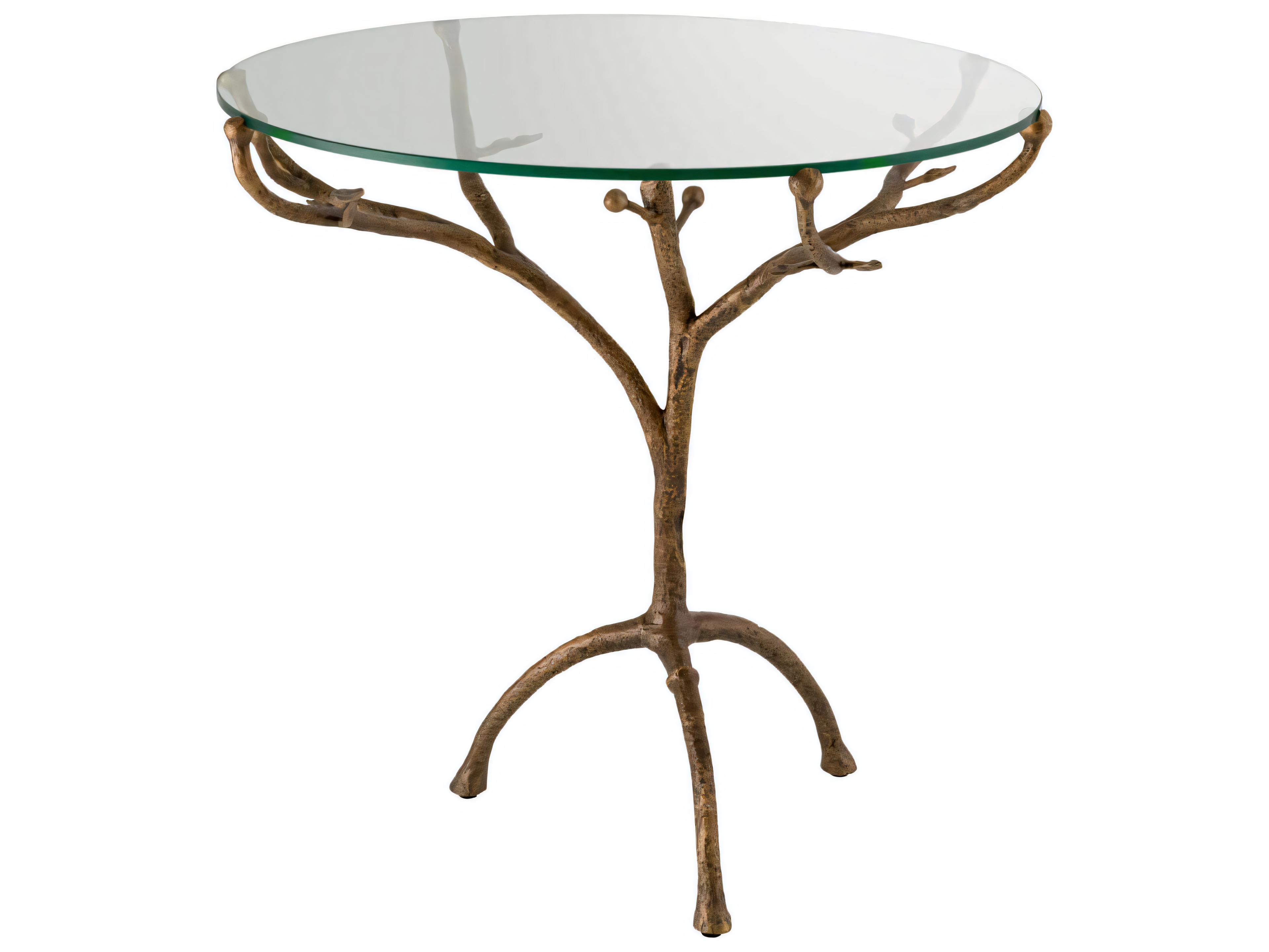 Eichholtz Christophe Vintage Brass Centre Table