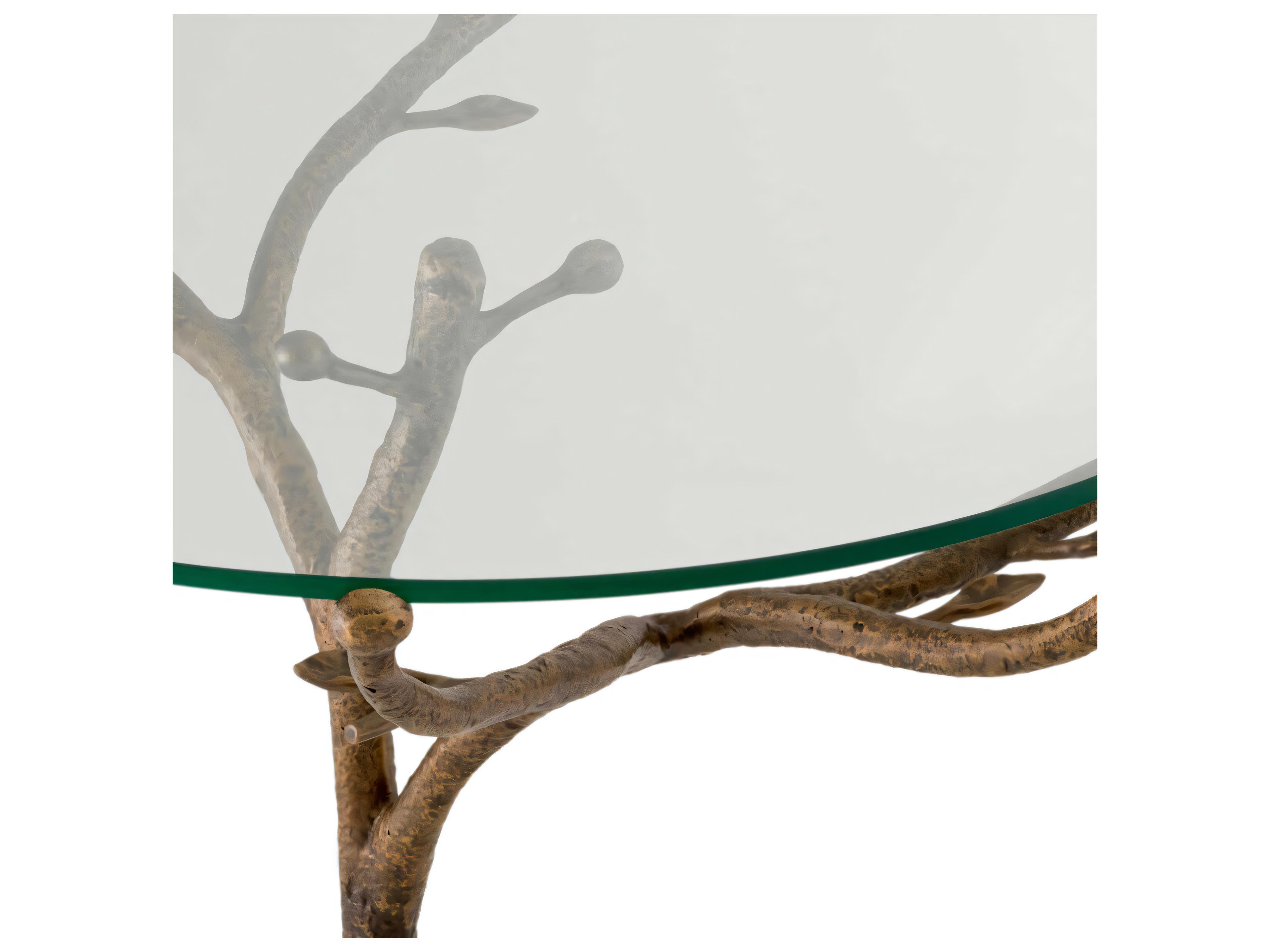 Eichholtz Christophe Vintage Brass Centre Table