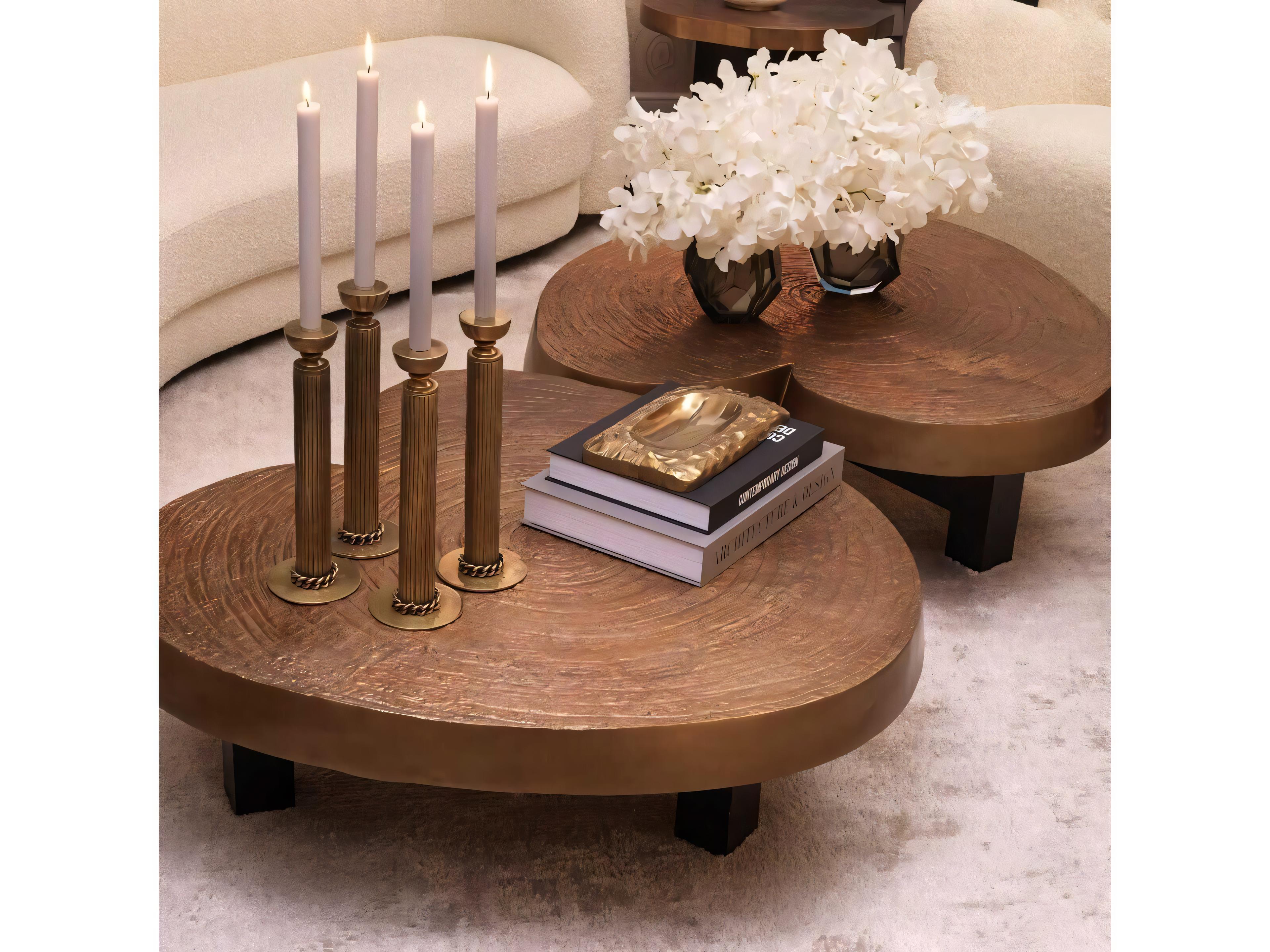 Eichholtz Anabelle Antique Gold Coffee Table