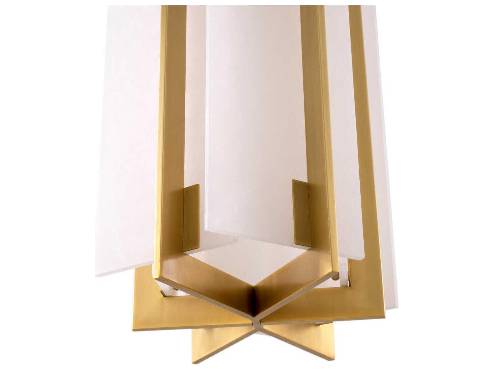 Eichholtz Lugano Antique Brass Chandelier