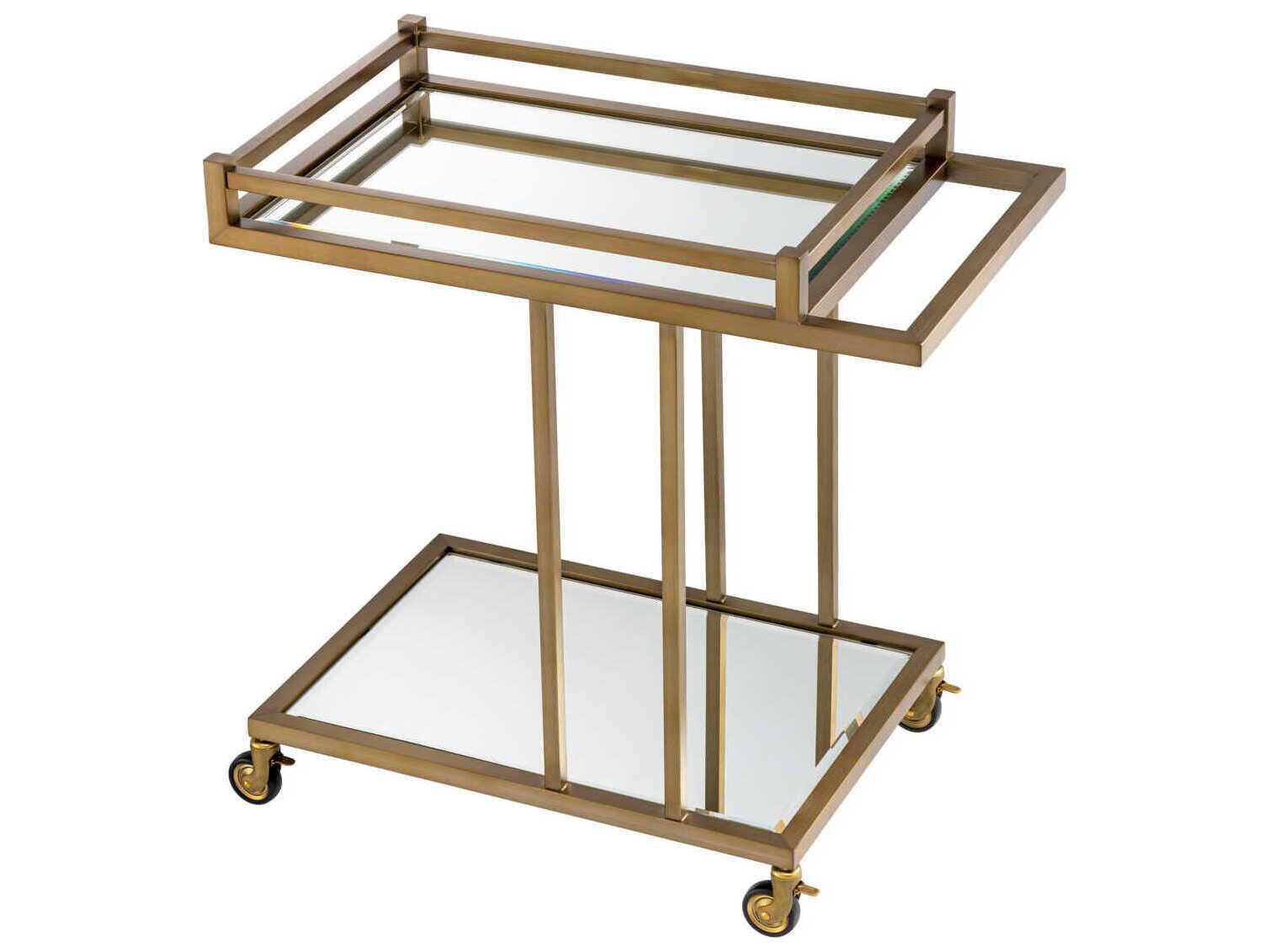 Eichholtz Beverly Hills Brushed Brass Trolley