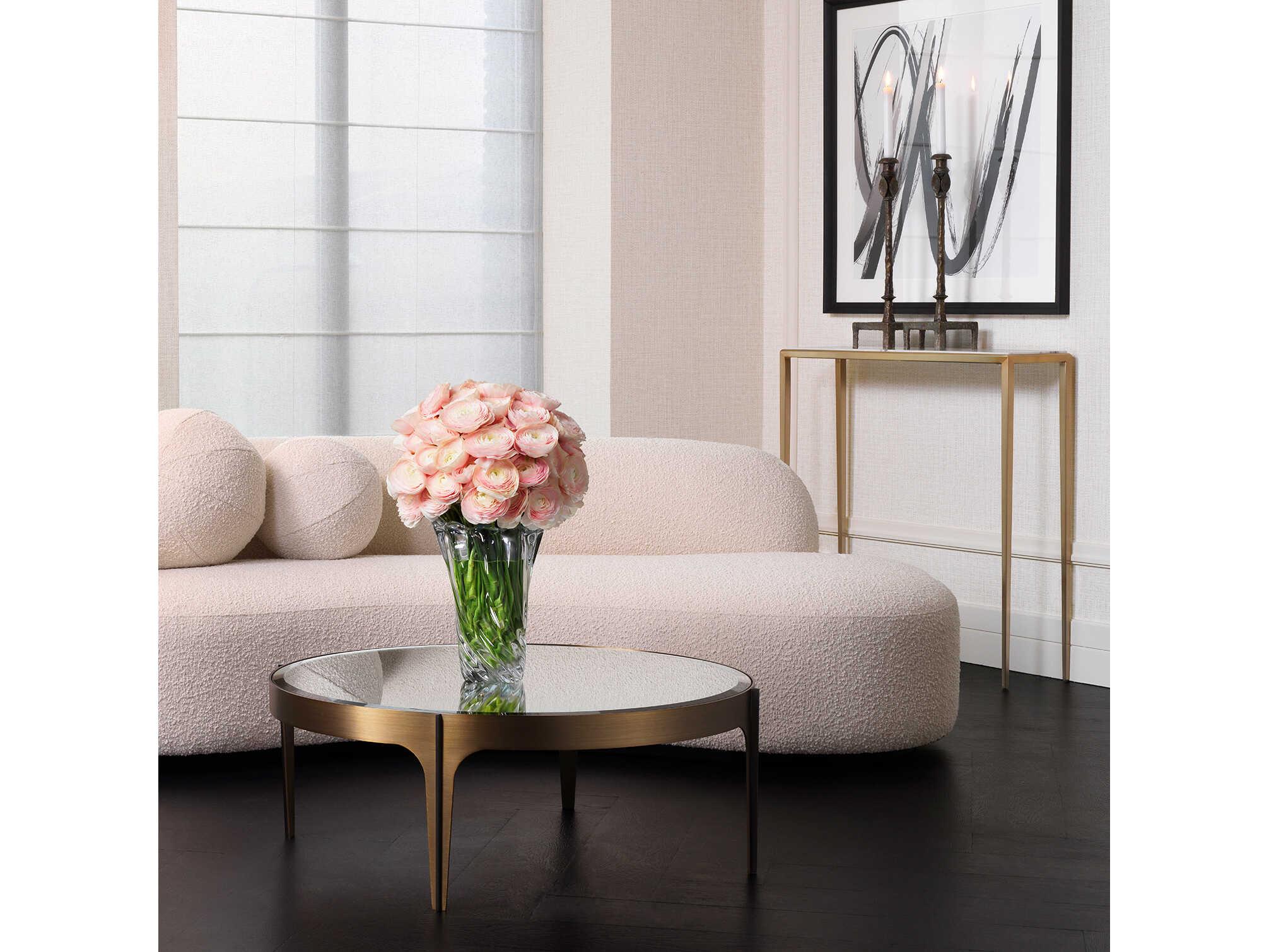 Eichholtz Artemisa S Brushed Brass Coffee Table