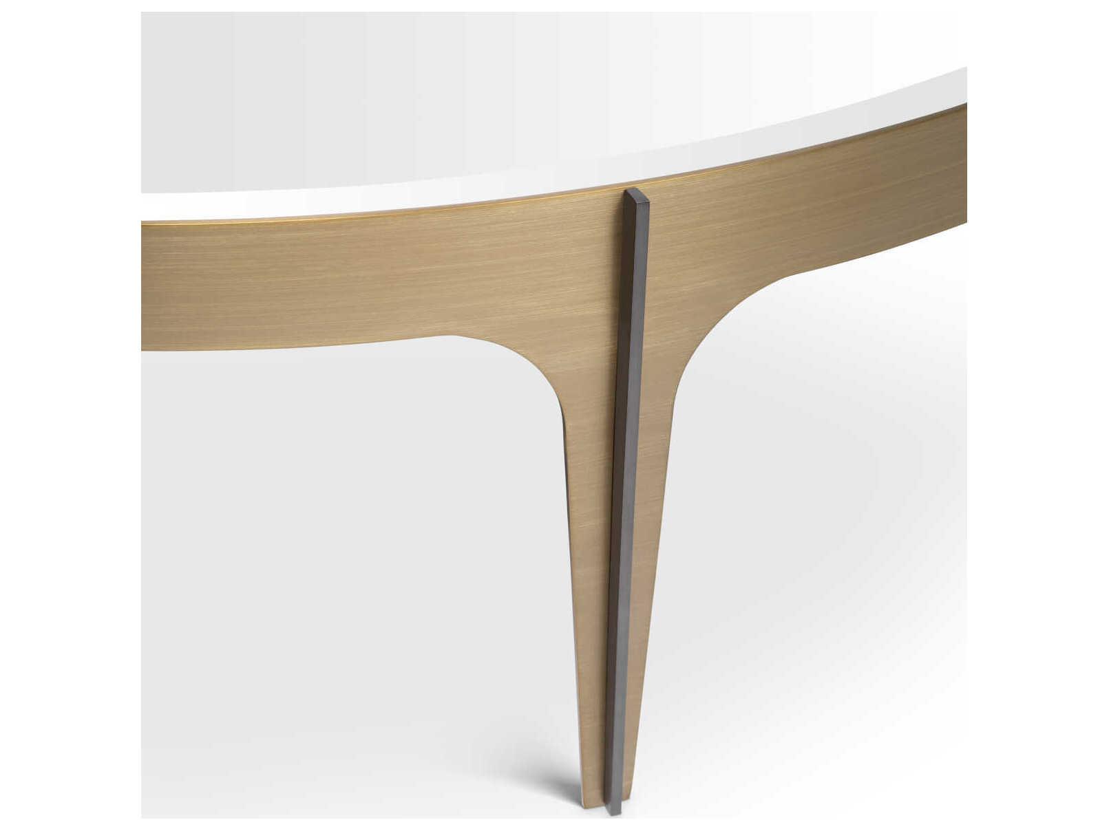 Eichholtz Artemisa L Brushed Brass Coffee Table