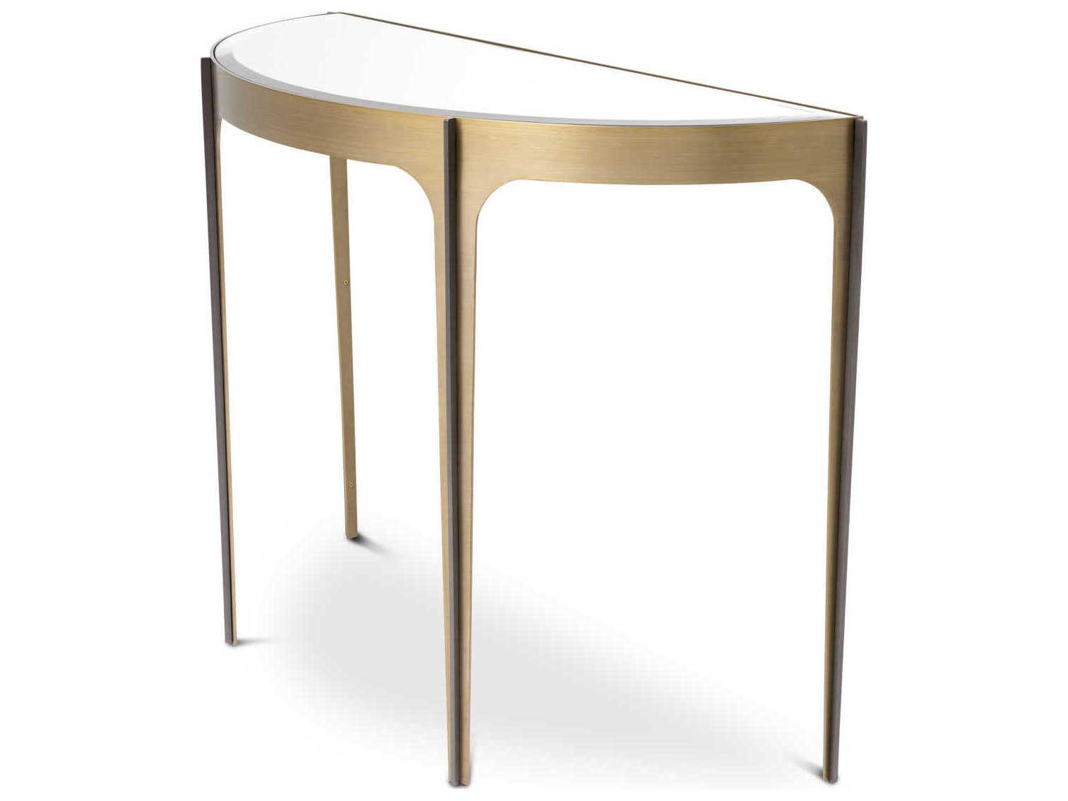 Eichholtz Artemisa Brushed Brass Console Table