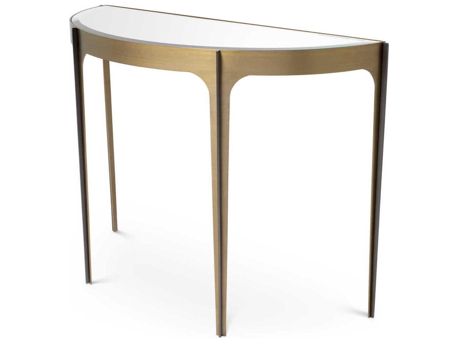 Eichholtz Artemisa Brushed Brass Console Table