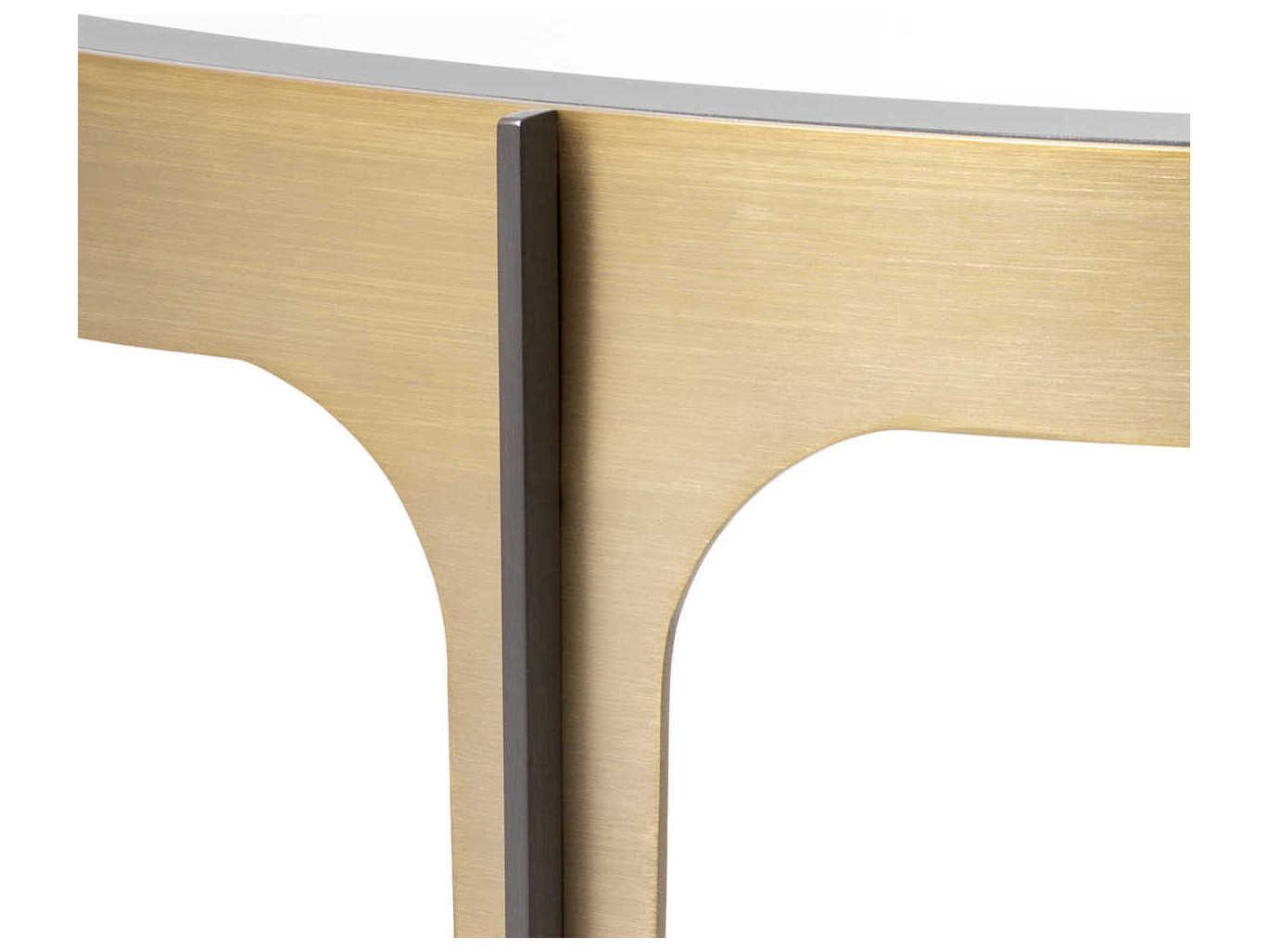 Eichholtz Artemisa Brushed Brass Console Table
