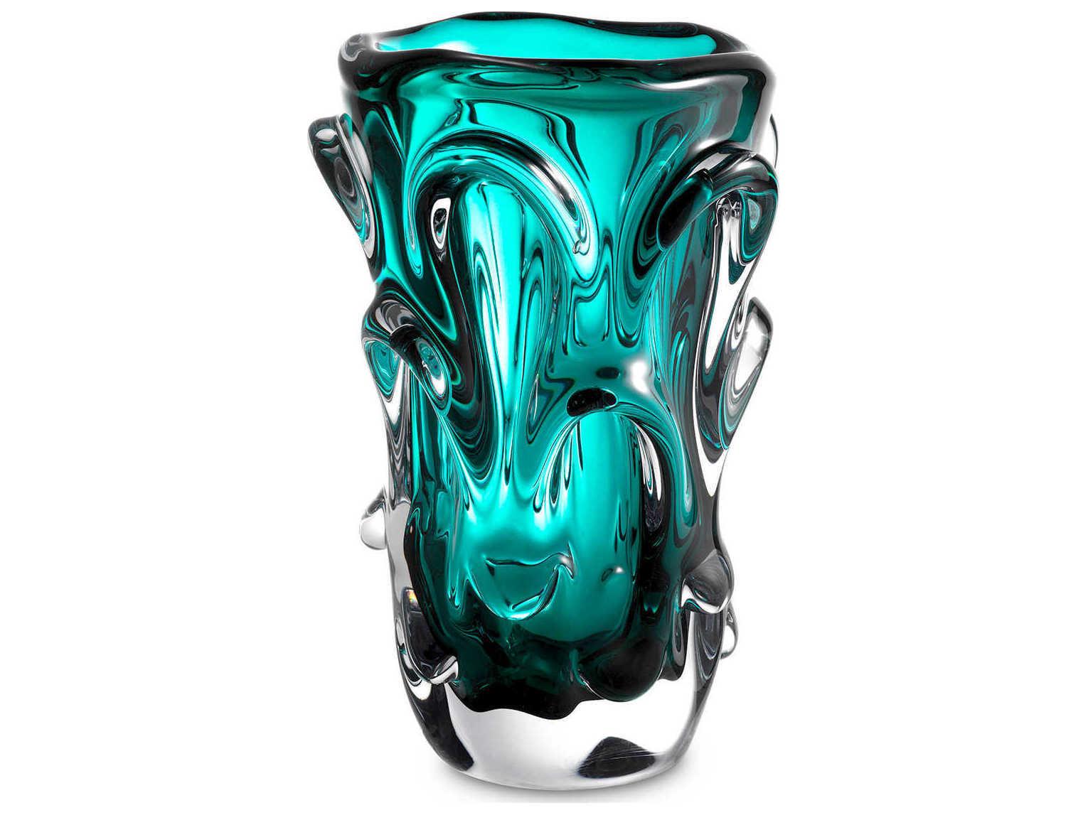 Eichholtz Aila L Turquoise Vase