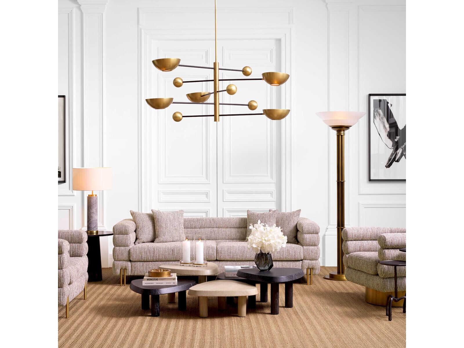 Eichholtz Briel L Washed Veneer Coffee Table