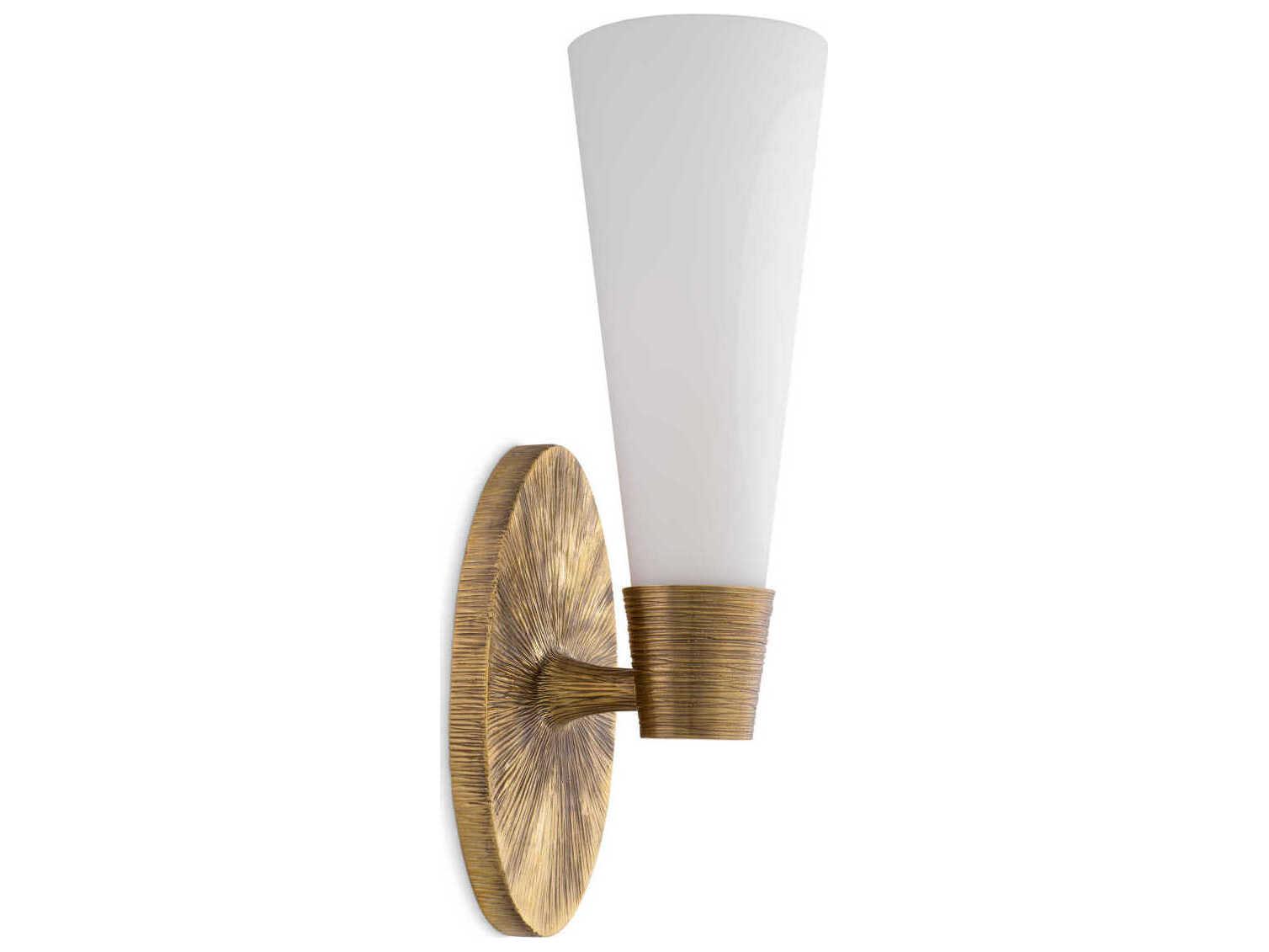 Eichholtz Nolita Single Vintage Brass Wall Lamp