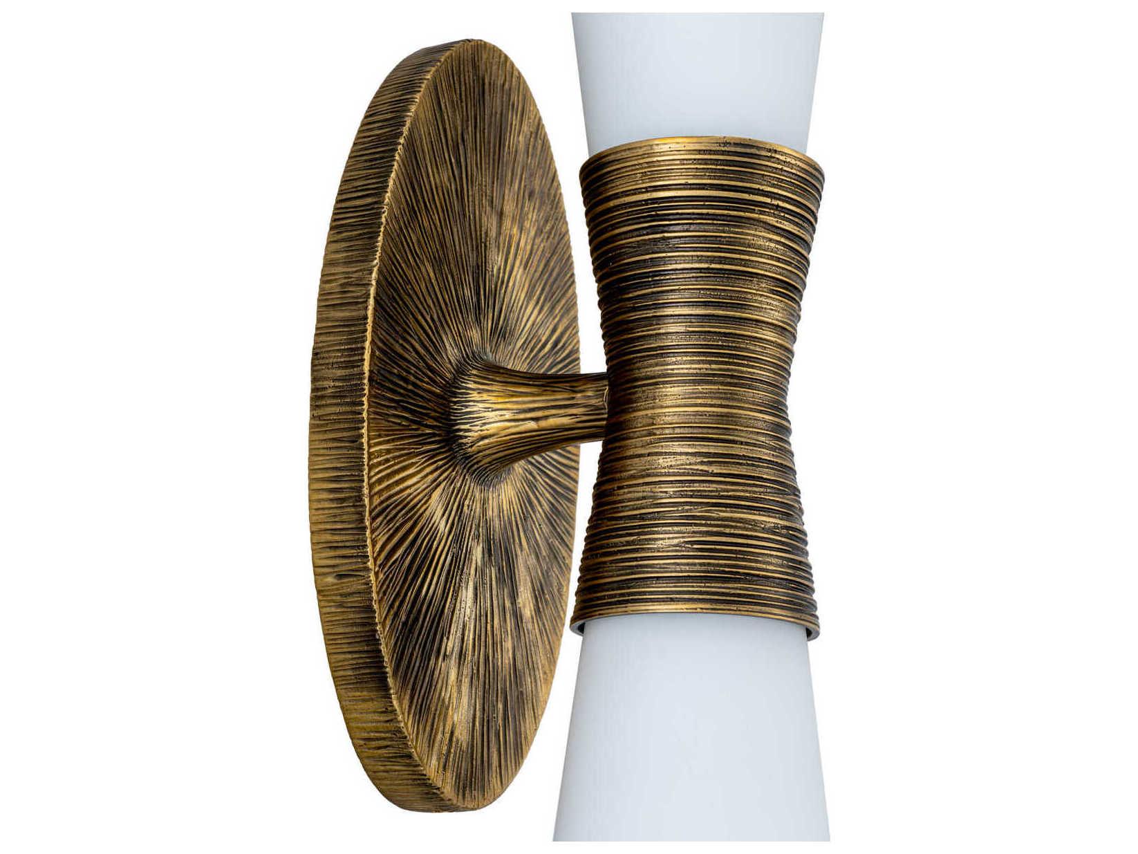 Eichholtz Nolita Double Vintage Brass Wall Lamp