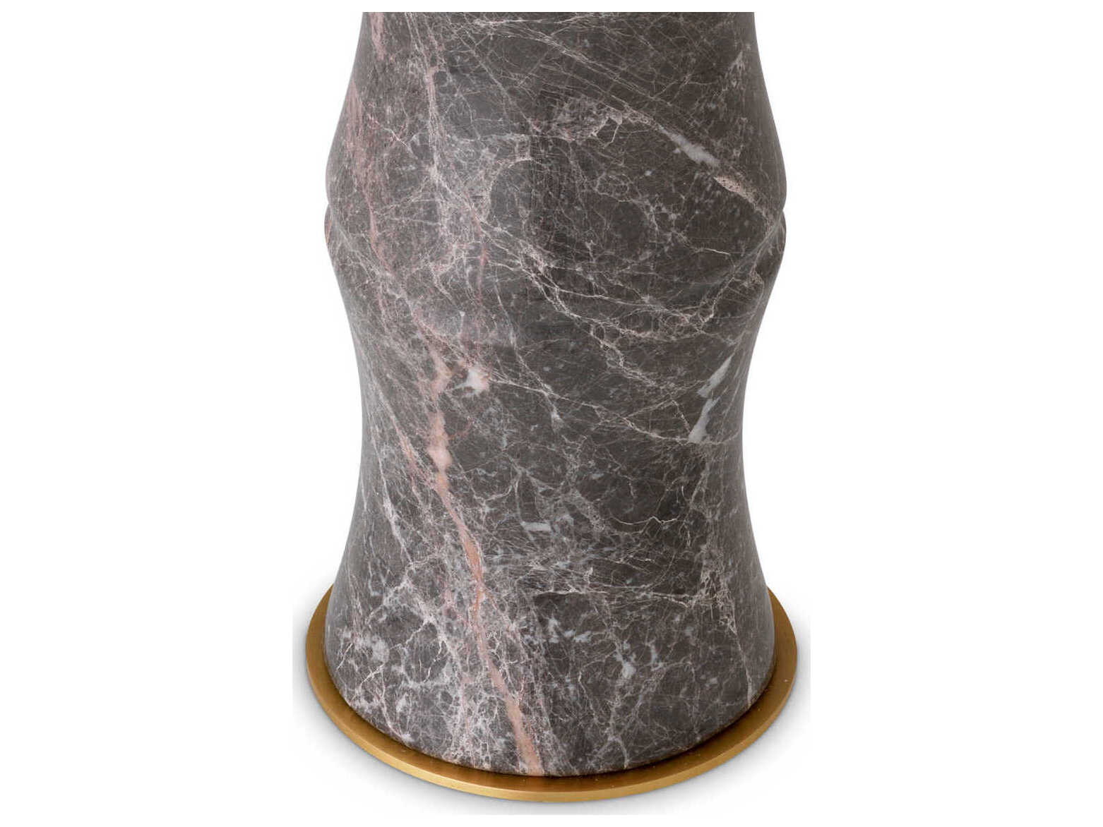 Eichholtz Bonny Grey Marble Incl Shade Table Lamp