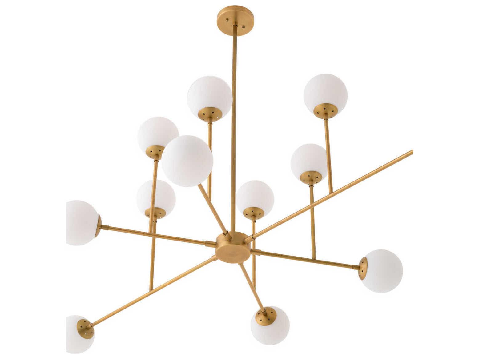 Eichholtz Aram Antique Brass Chandelier