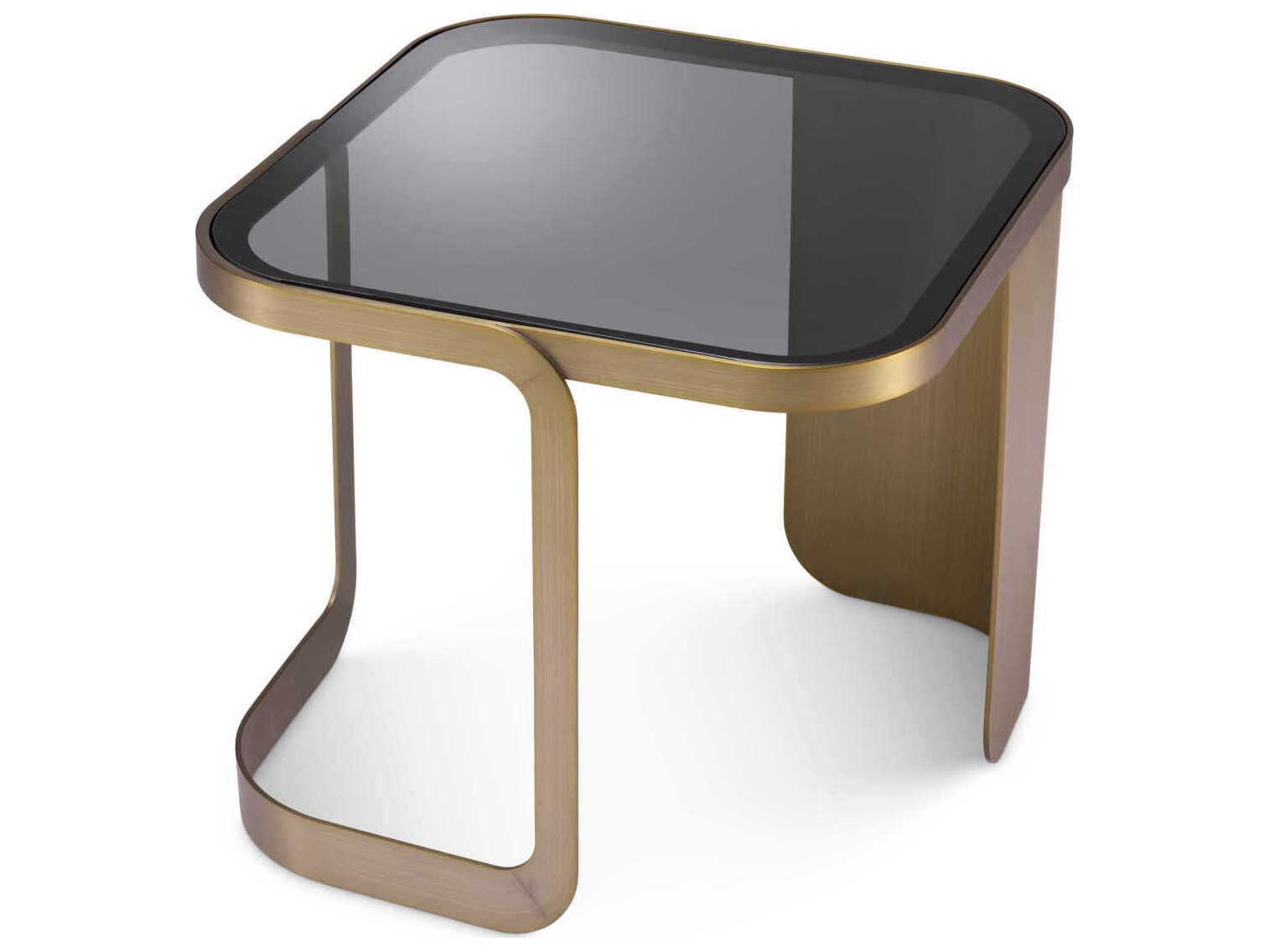 Eichholtz Numa Brushed Brass Side Table