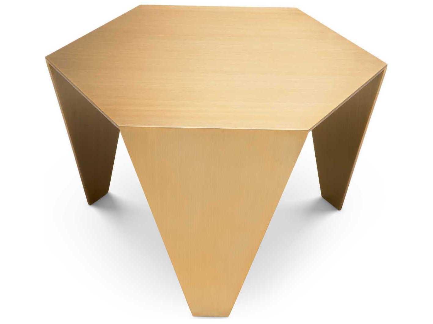 Eichholtz Metro Chic Brushed Brass Side Table