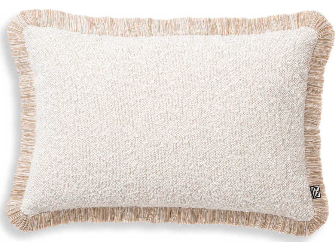 Eichholtz Nami Rectangular Boucle Cream Cushion