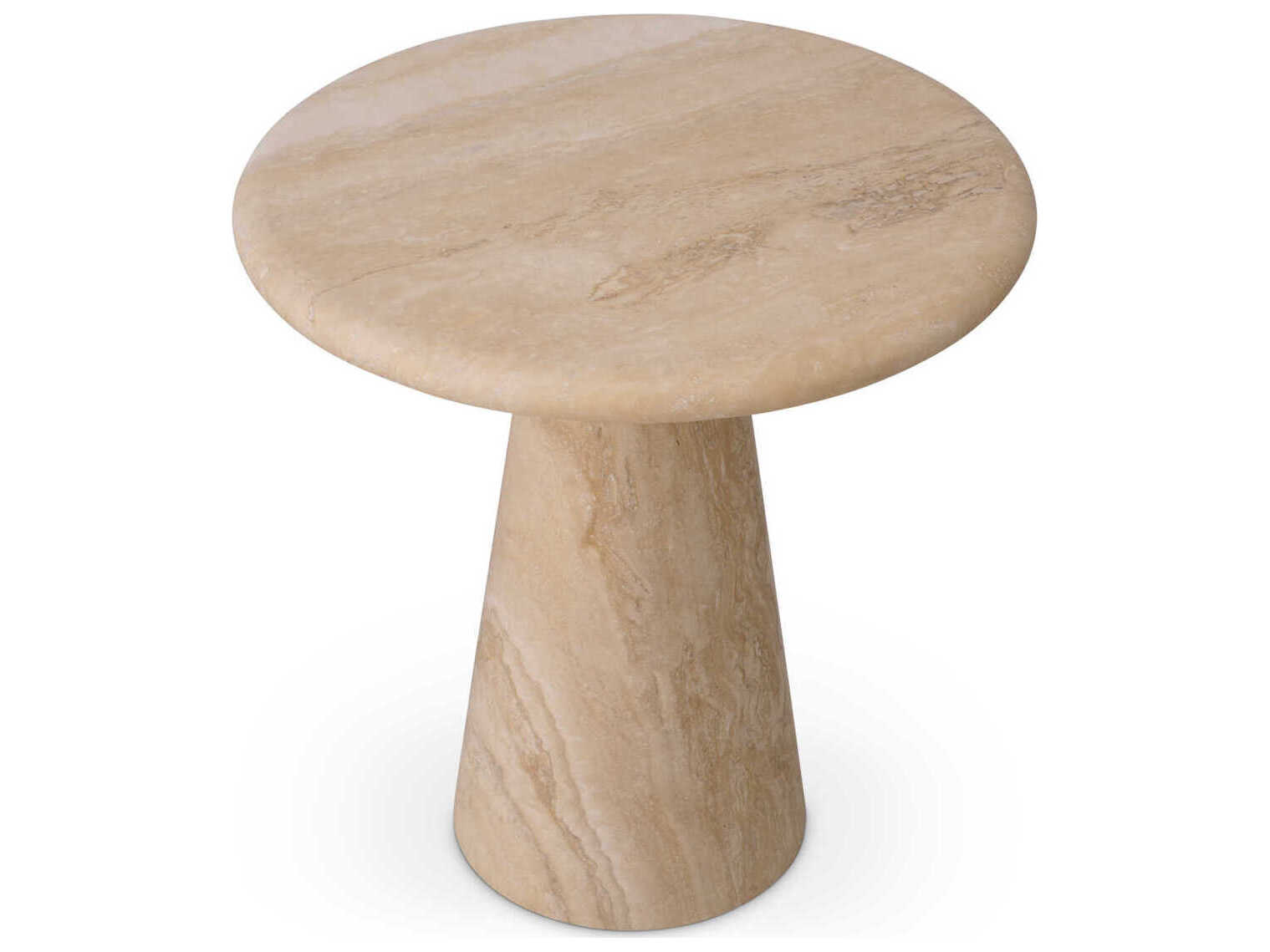 Eichholtz Adriana S Travertine Side Table