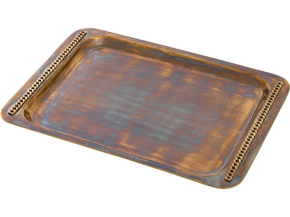 Eichholtz Tamar L Vintage Brass Tray