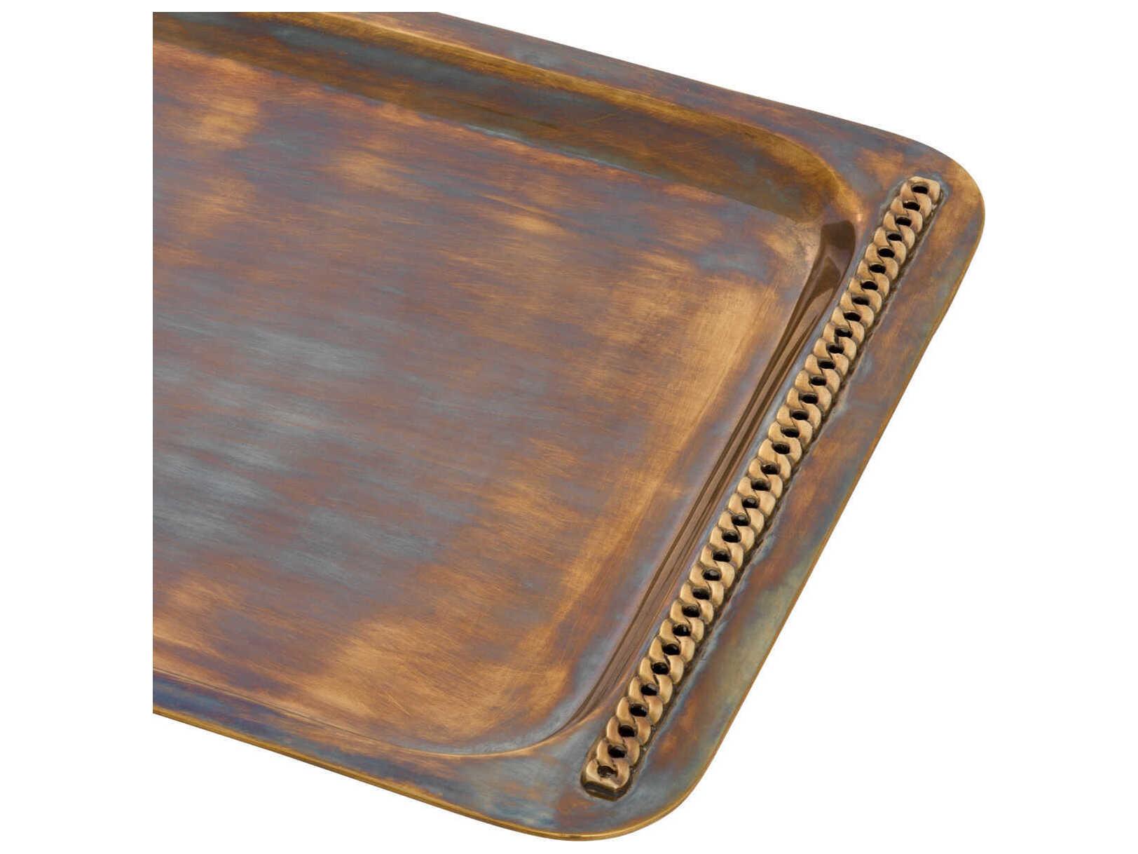 Eichholtz Tamar L Vintage Brass Tray