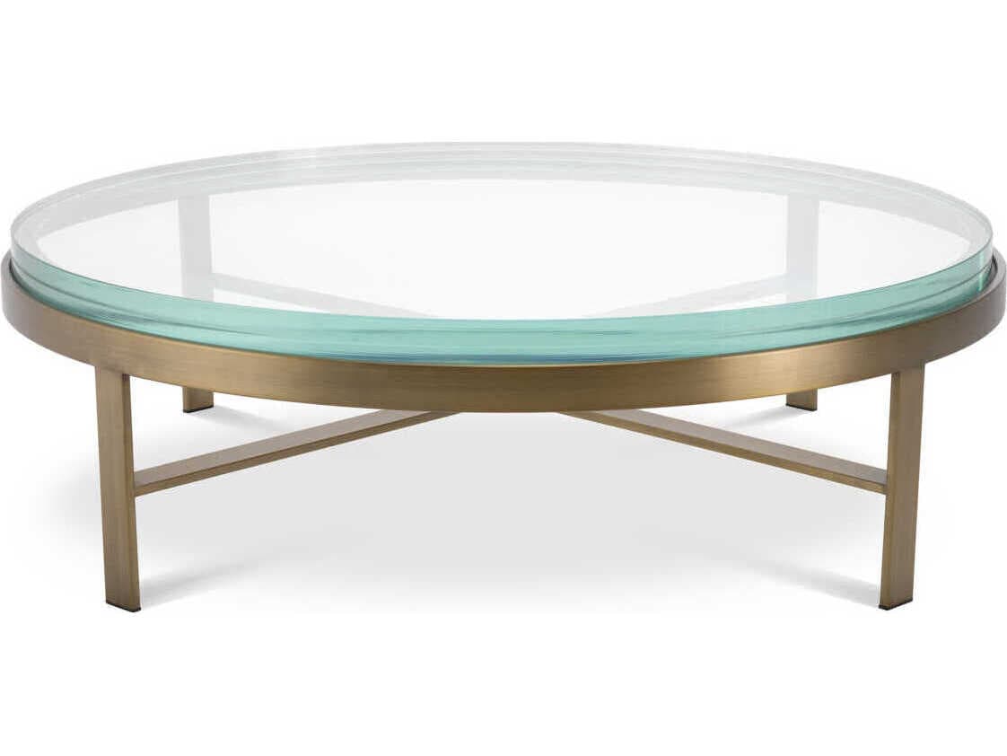 Eichholtz Hoxton Brushed Brass Coffee Table