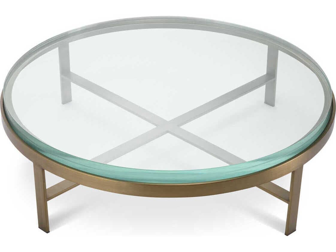 Eichholtz Hoxton Brushed Brass Coffee Table