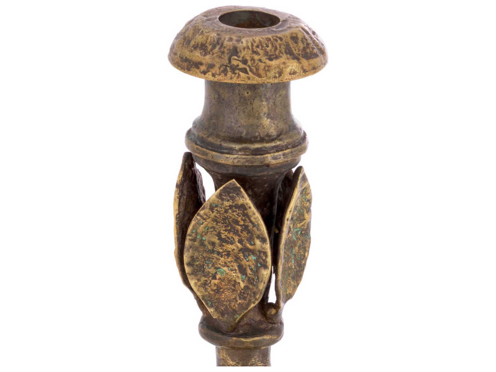 Eichholtz Santoro S Vintage Brass Candle Holder