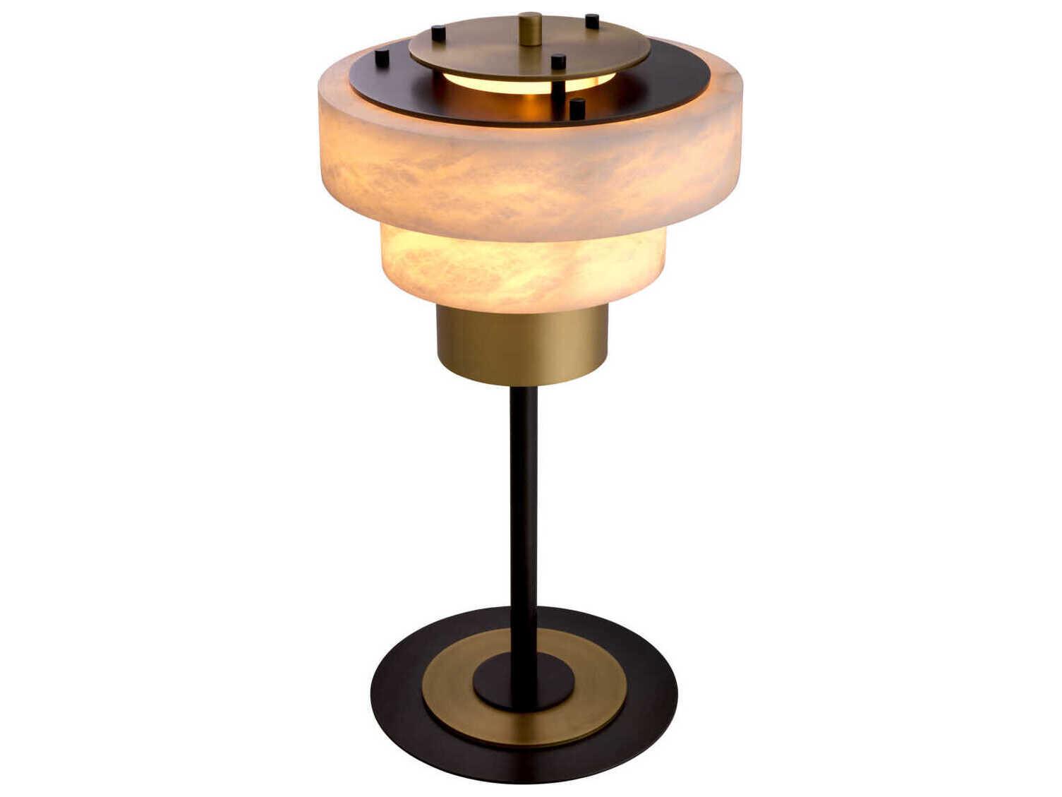 Eichholtz Zereno Antique Brass Table Lamp