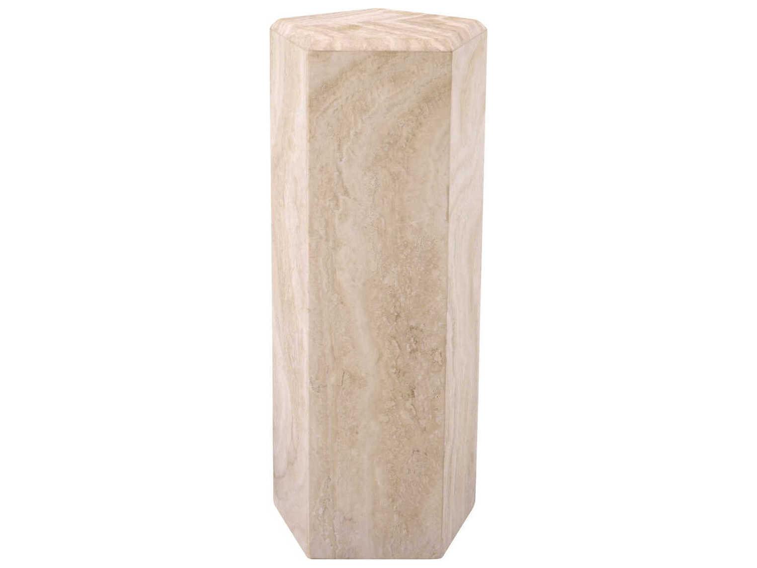 Eichholtz Cuneo Travertine Column