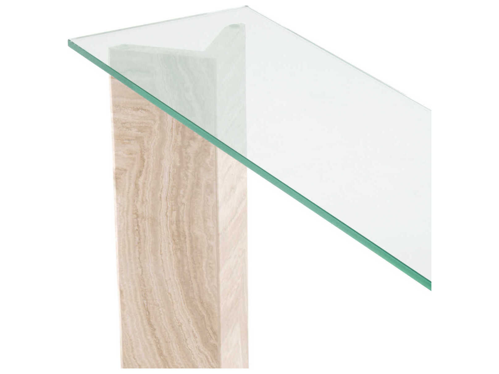 Eichholtz Fortuna Travertine Console Table