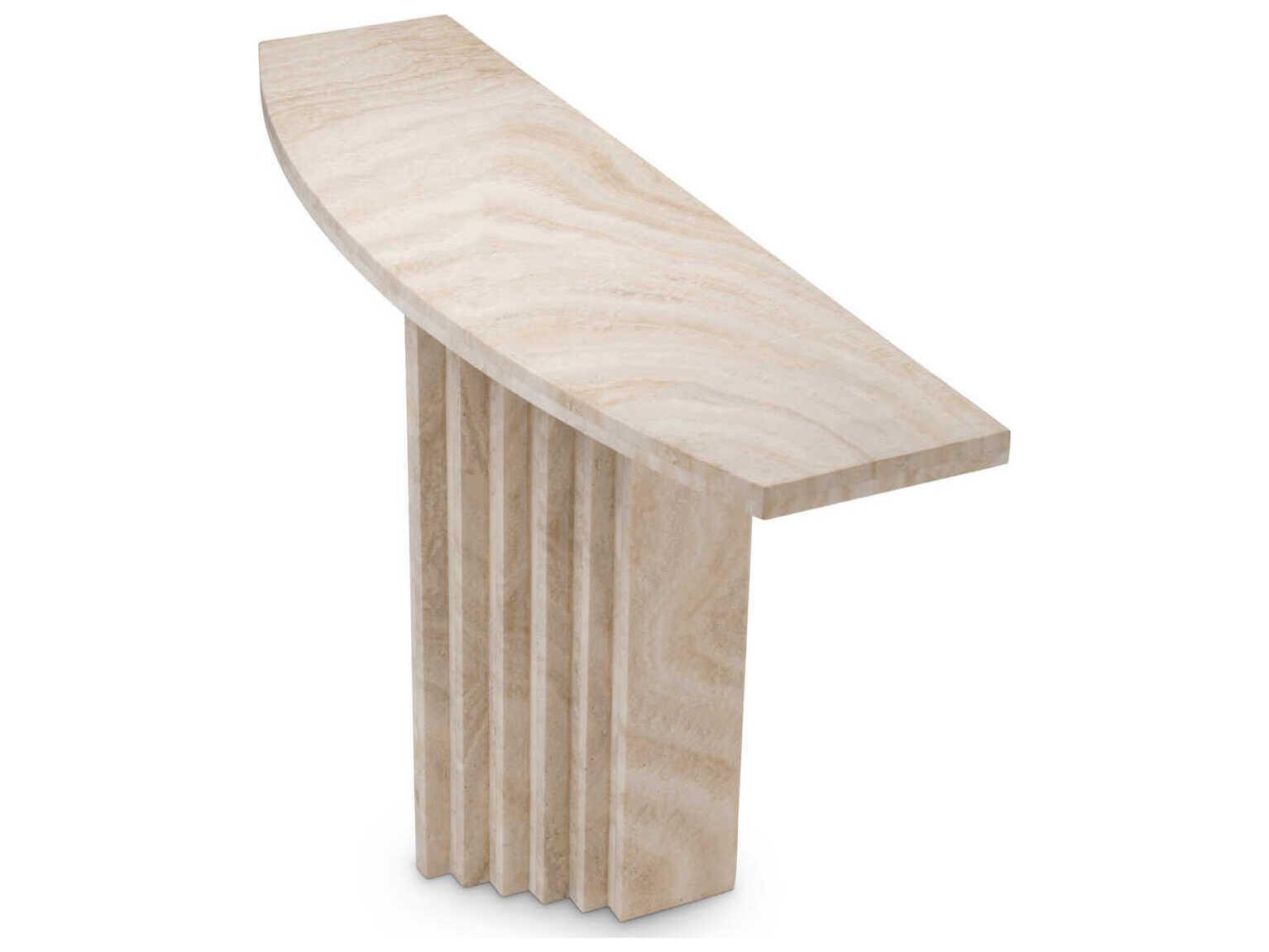 Eichholtz Atzaro Travertine Console Table